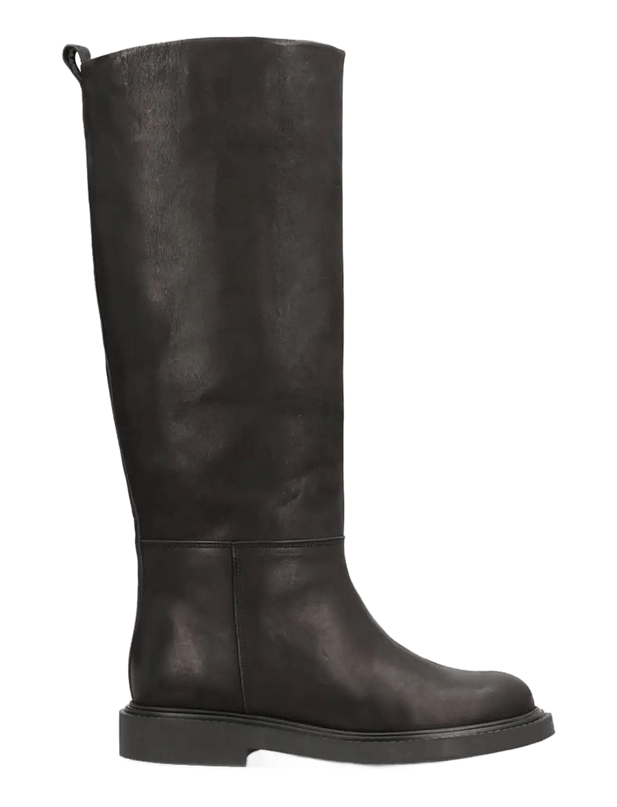 phenumb copenhagen - ALTESSA NORTH Long Leather Boots - kniehohe stiefel - black - 1