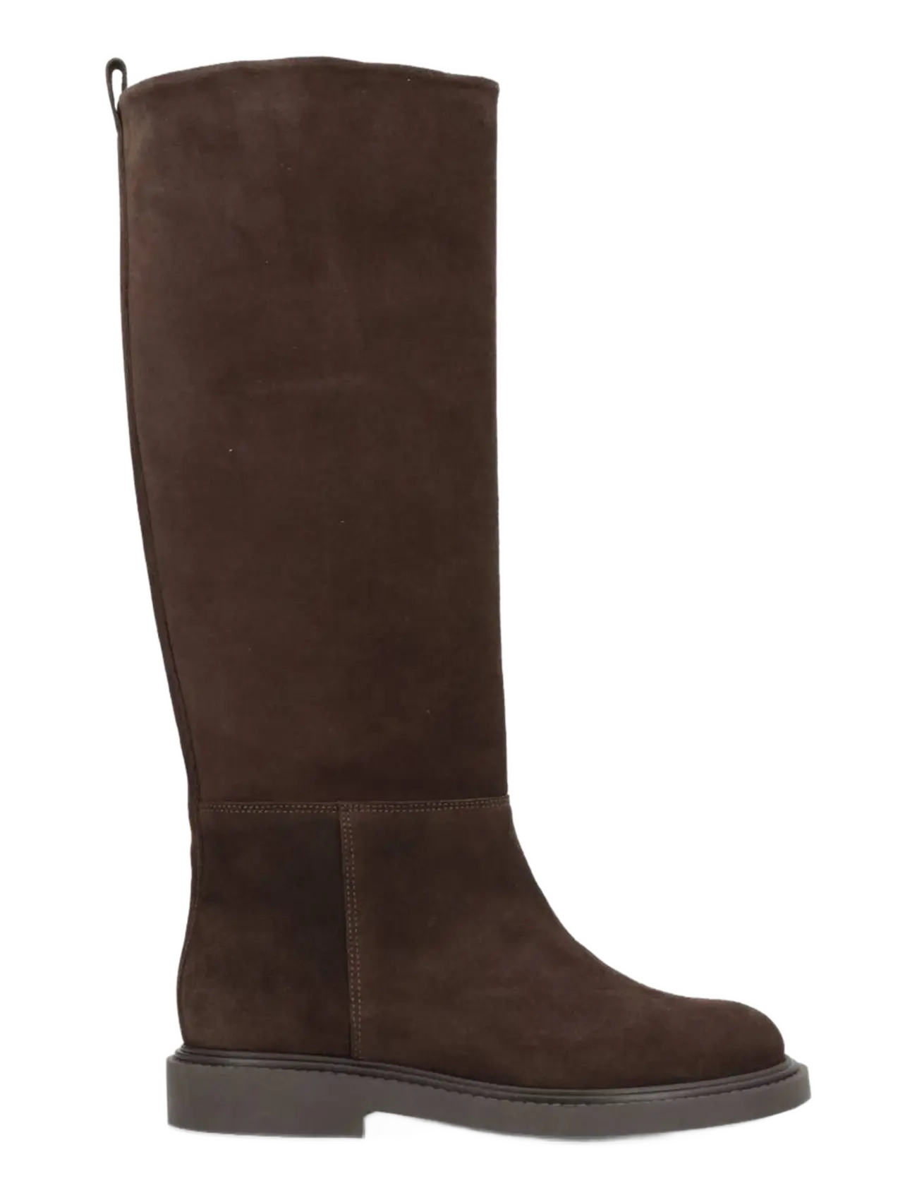 phenumb copenhagen - ALTESSA NORTH Long Suede Boots - kniehohe stiefel - noir cacao - 2