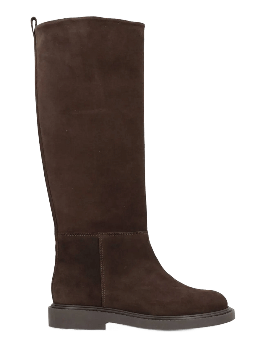 phenumb copenhagen - ALTESSA NORTH Long Suede Boots - kniehohe stiefel - noir cacao - 2
