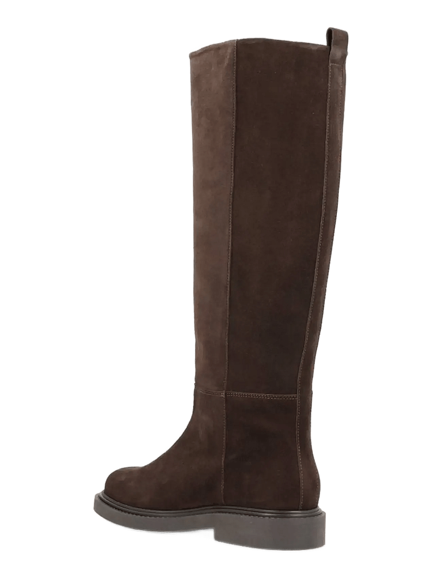 phenumb copenhagen - ALTESSA NORTH Long Suede Boots - kniehohe stiefel - noir cacao - 3