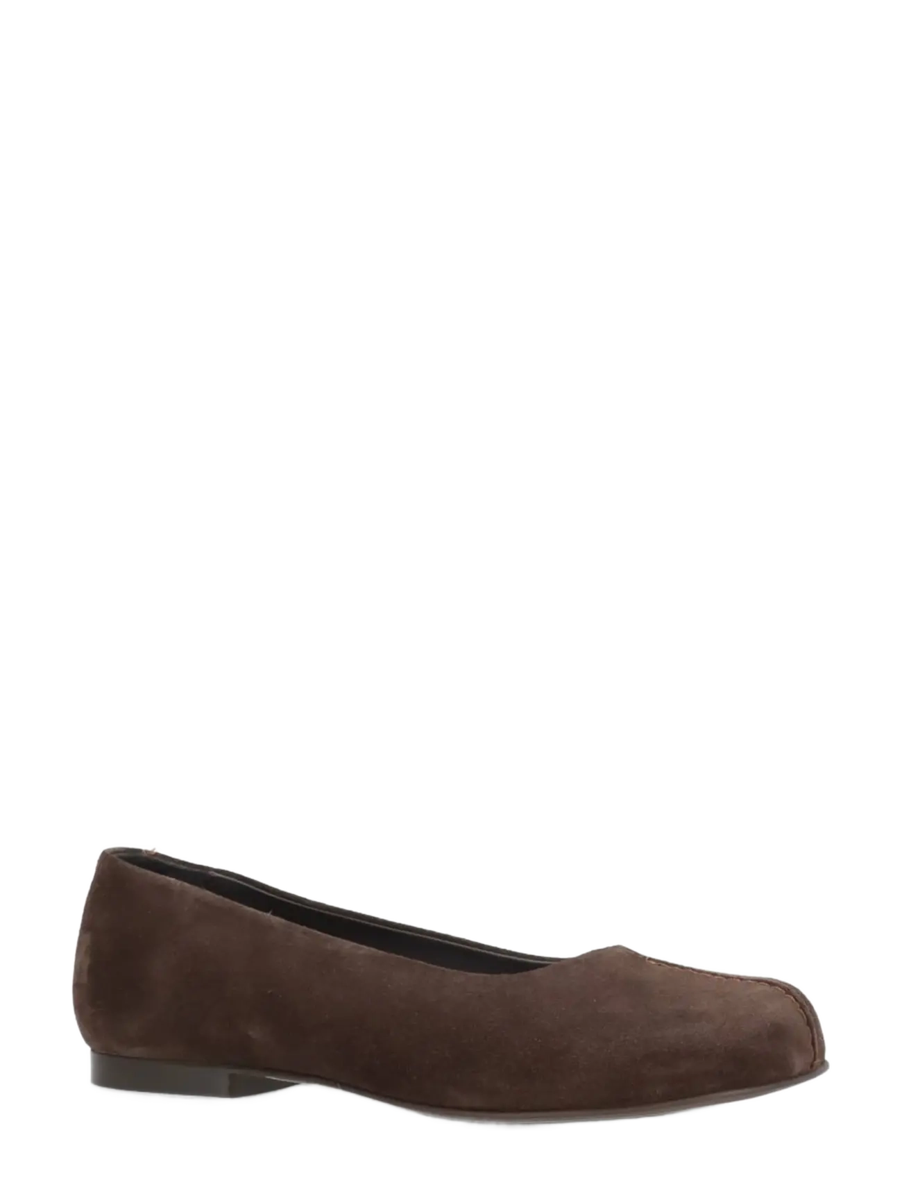 phenumb copenhagen WHISBARE Ballerina Suede Shoes - Ballerina sko - BROWN DARK / brown