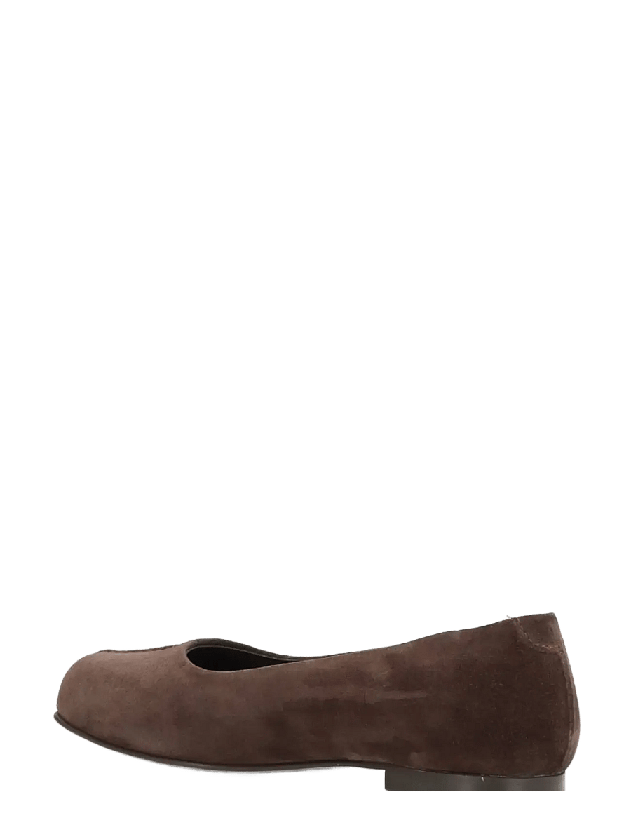 phenumb copenhagen - WHISBARE Ballerina Suede Shoes - særlige begivenheder - brown dark - 2