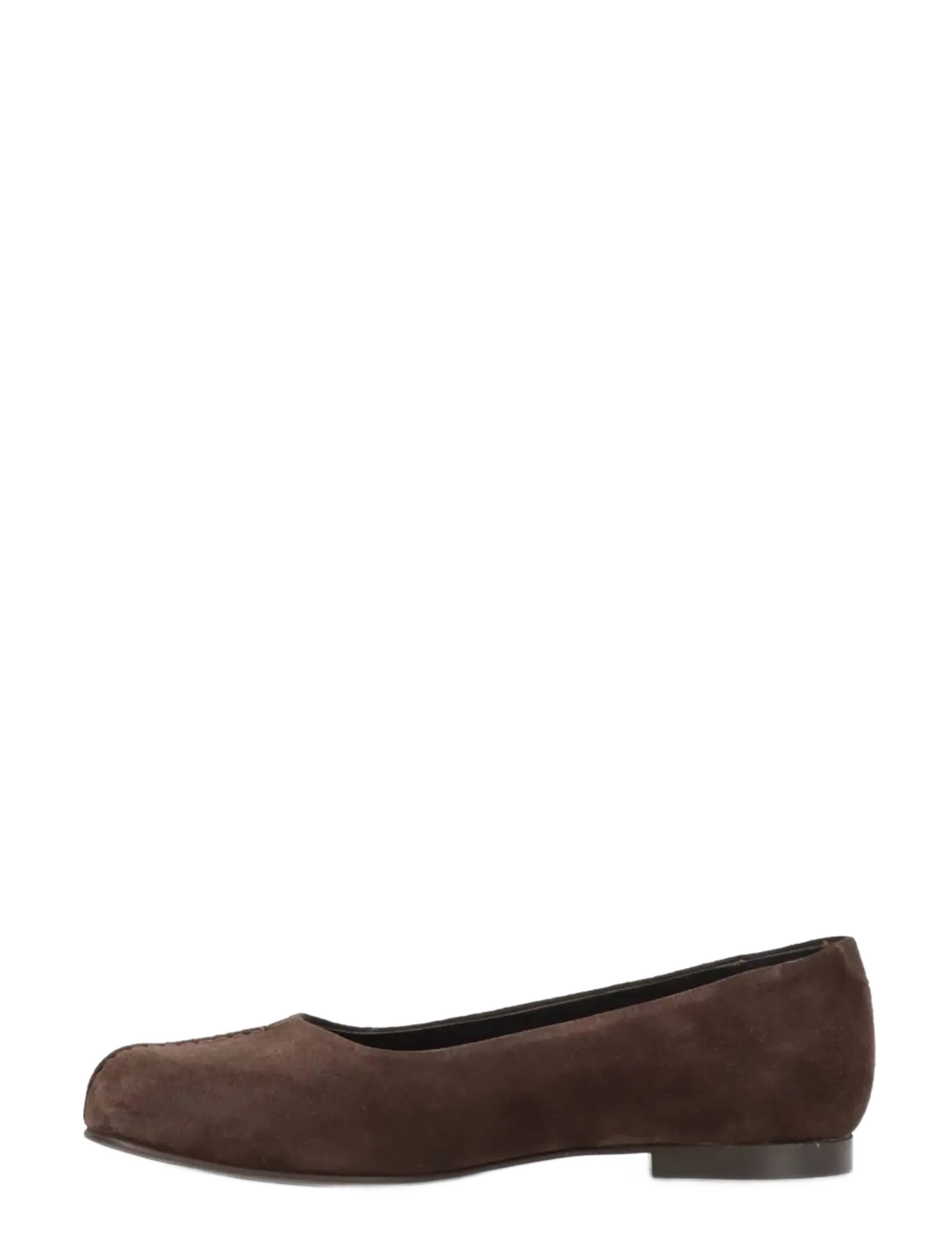 phenumb copenhagen - WHISBARE Ballerina Suede Shoes - særlige begivenheder - brown dark - 4