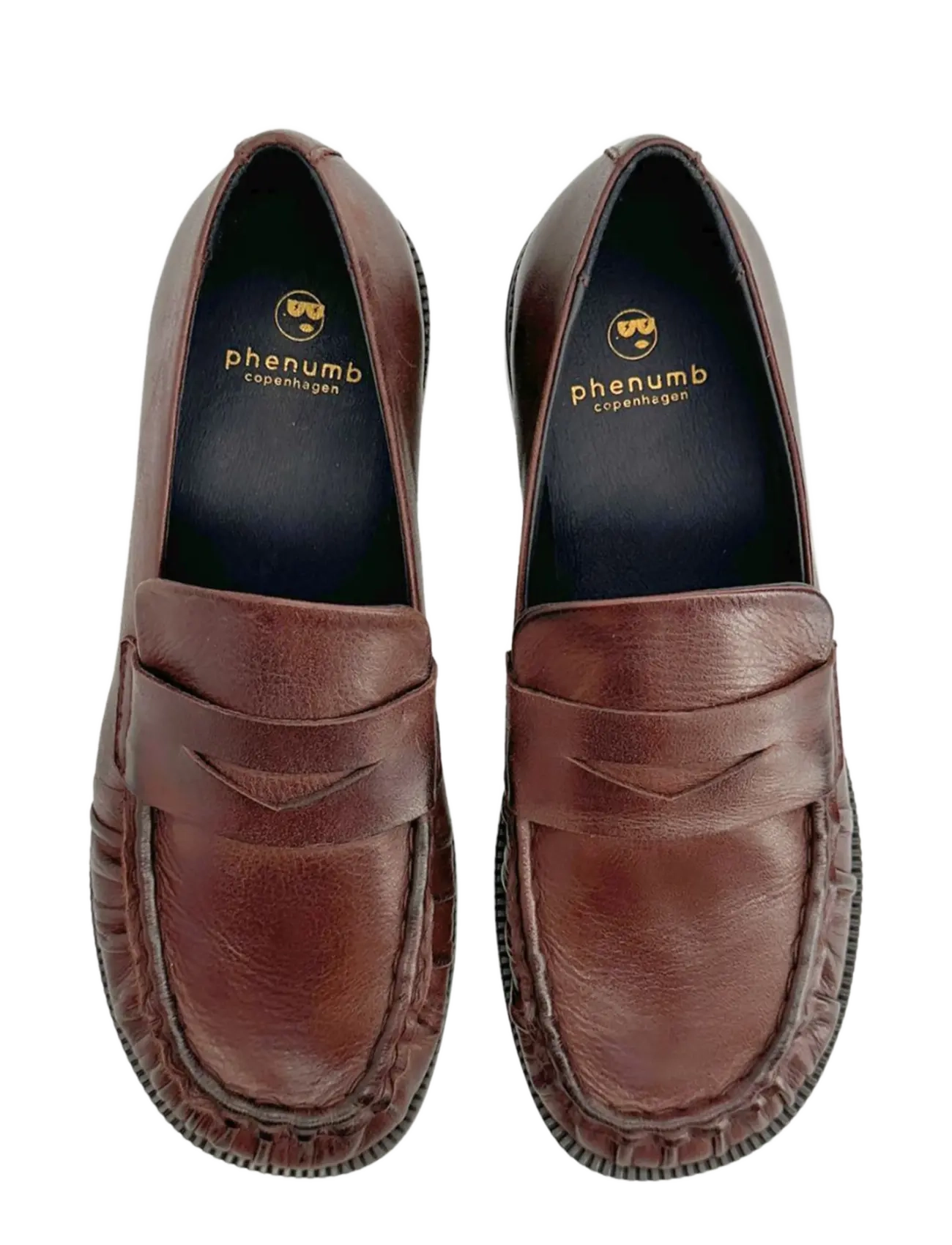 phenumb copenhagen - WHISPER WIDE Loafers Leather Shoes - modetrends - ebony - 4