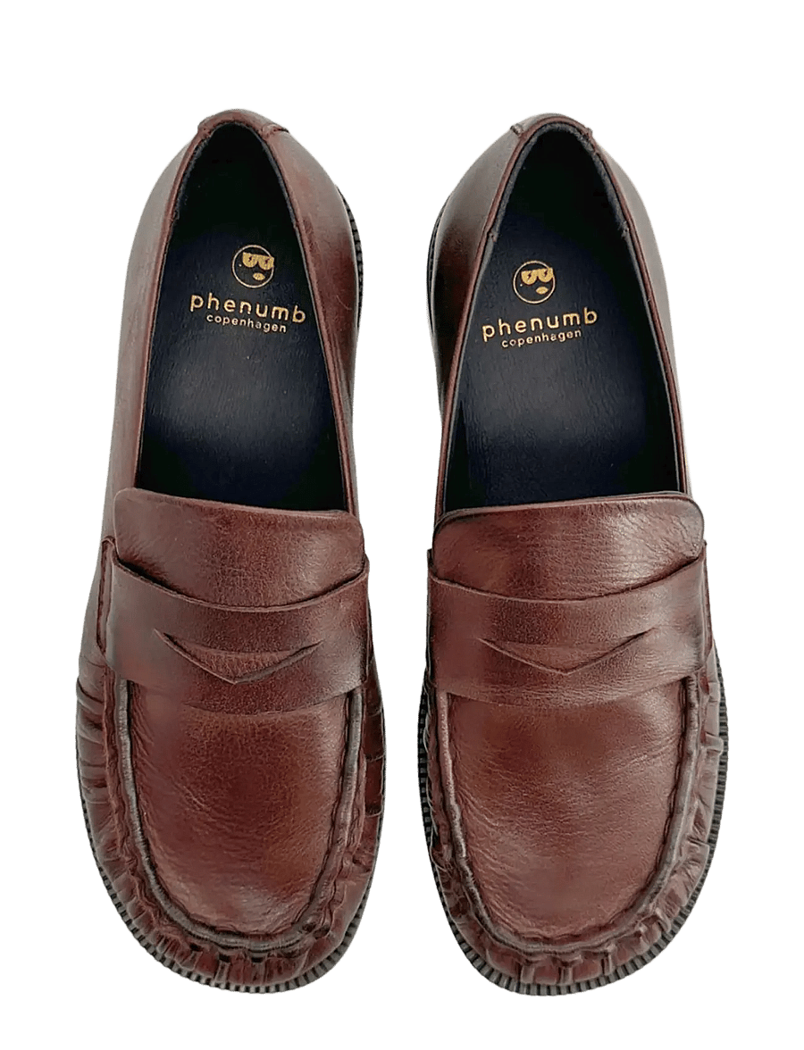 phenumb copenhagen - WHISPER WIDE Loafers Leather Shoes - modetrends - ebony - 4