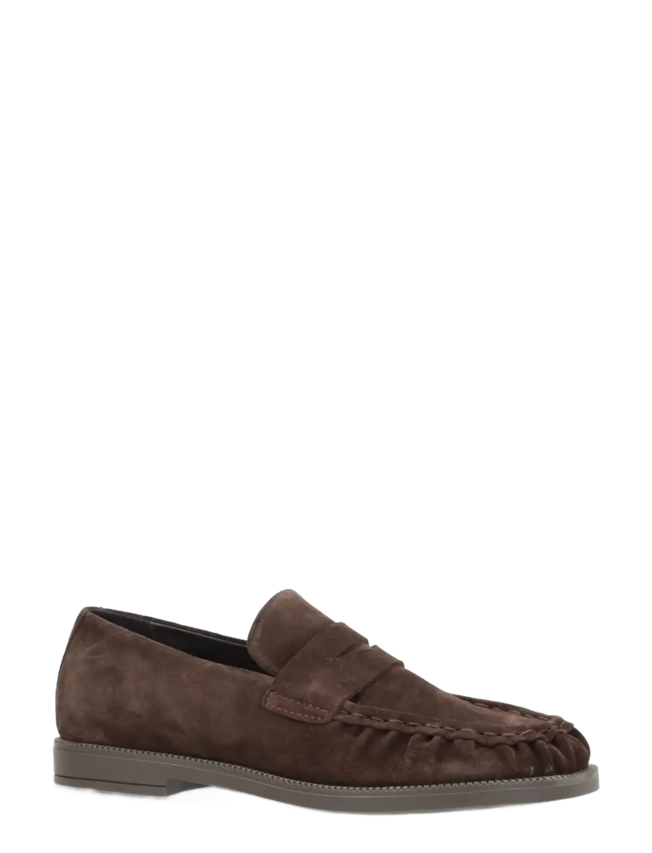 phenumb copenhagen WHISPER WIDE Loafers Suede Shoes - Farben der Saison - BROWN DARK / brown