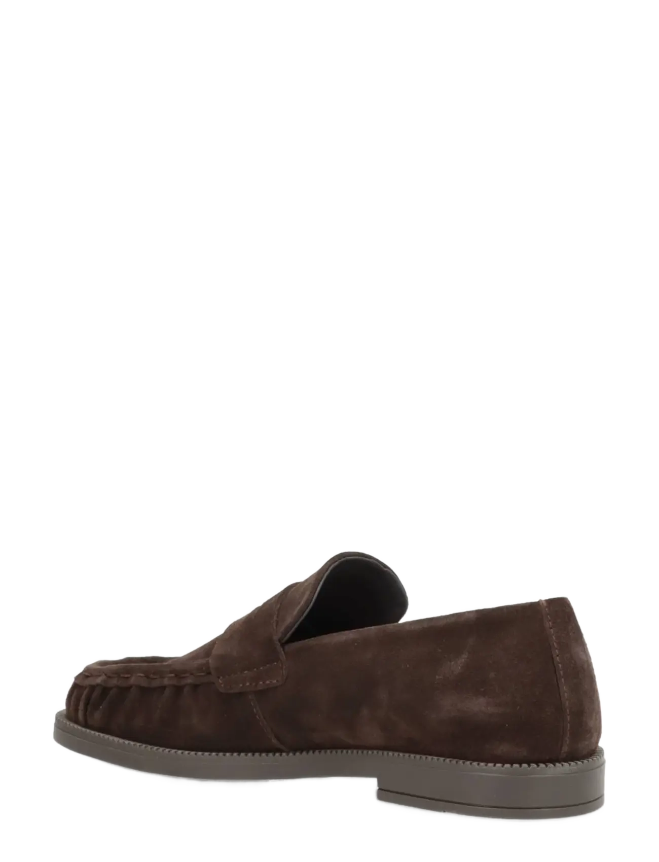 phenumb copenhagen - WHISPER WIDE Loafers Suede Shoes - modetrends - brown dark - 2