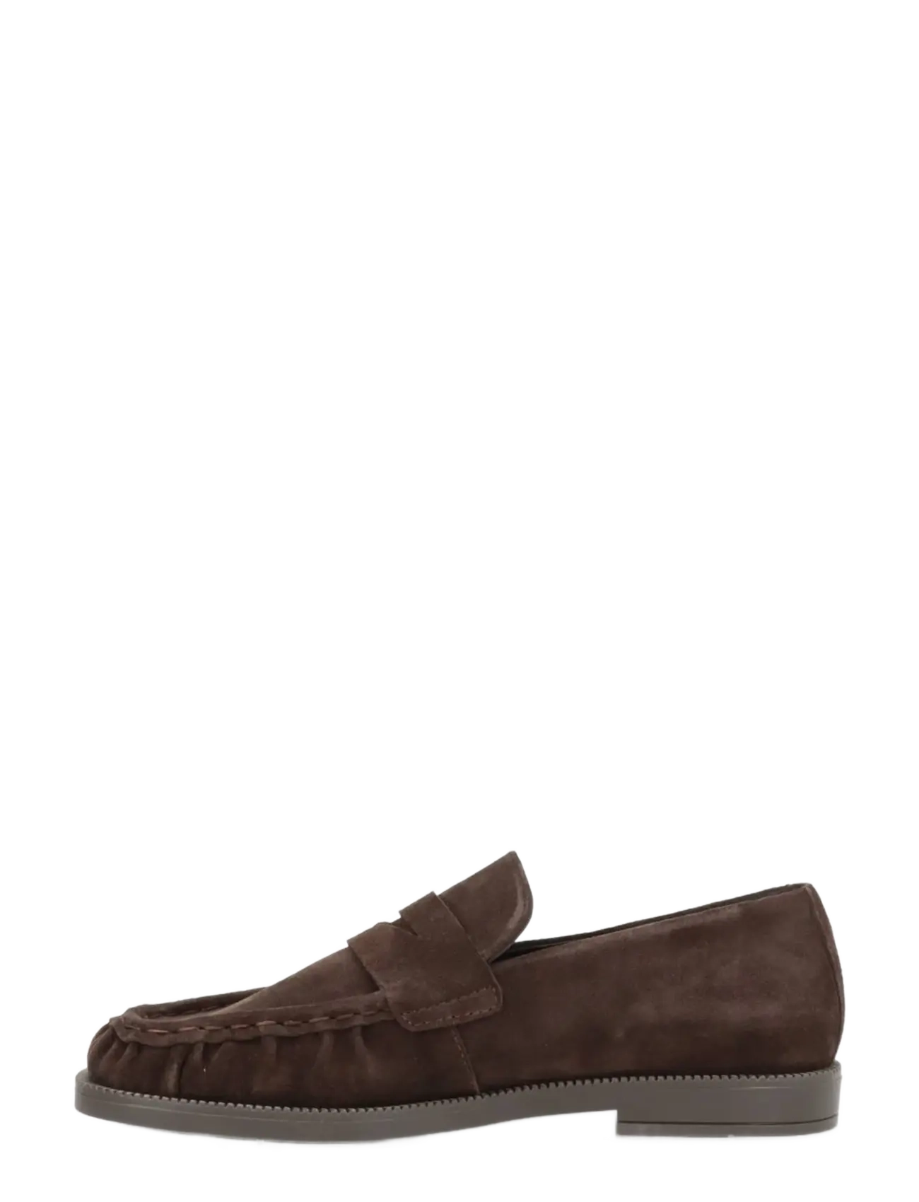 phenumb copenhagen - WHISPER WIDE Loafers Suede Shoes - modetrends - brown dark - 4