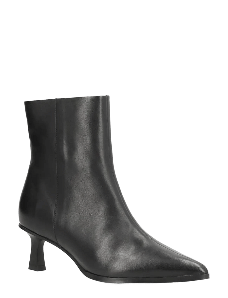 phenumb copenhagen - SIGNATURE Ankle Leather Boots - stövletter - black - 0