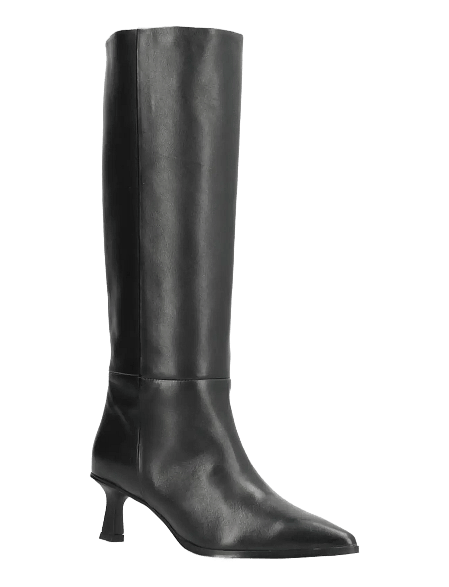 phenumb copenhagen - SIGNATURE Long Leather Boots - kniehohe stiefel - black - 0