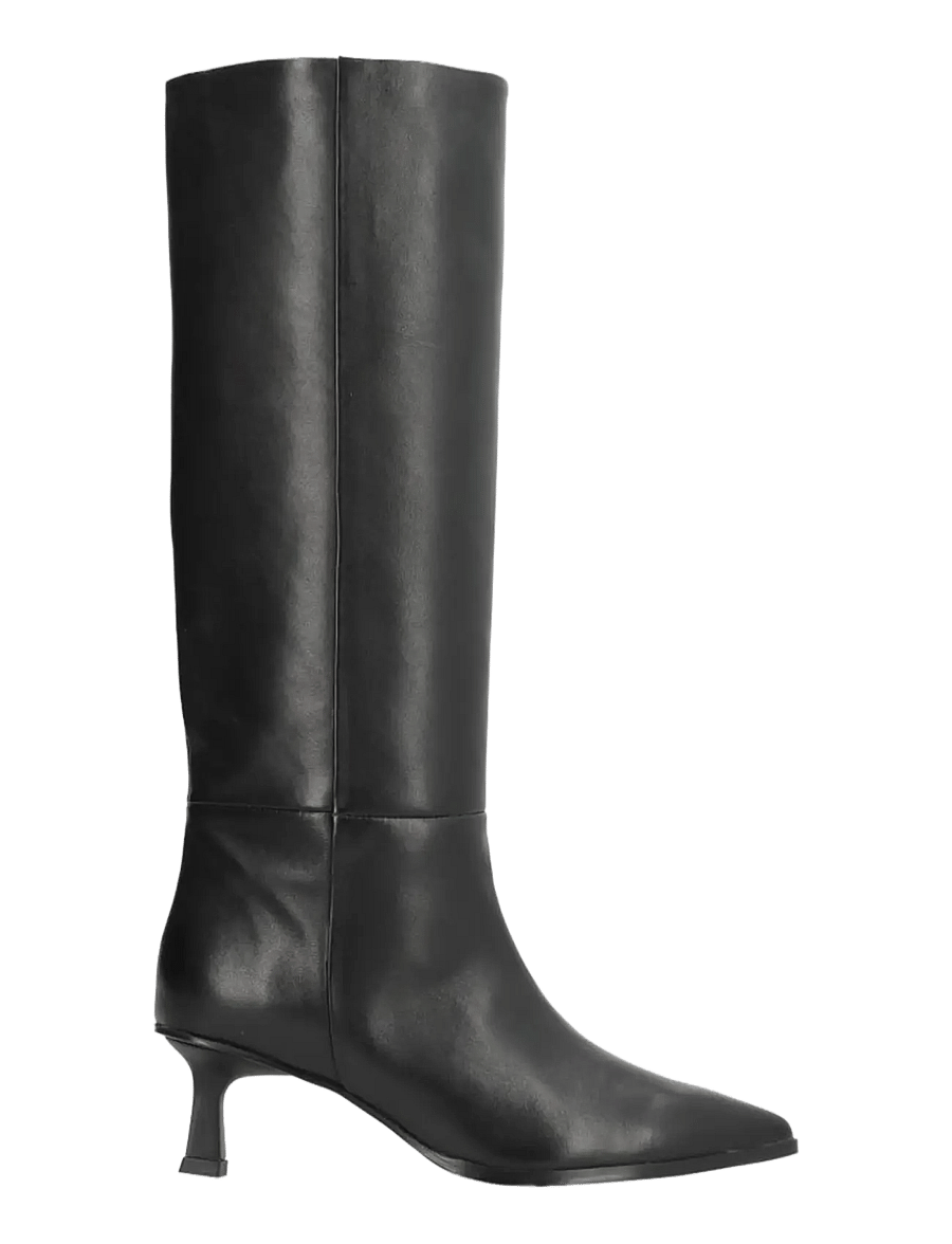phenumb copenhagen - SIGNATURE Long Leather Boots - kniehohe stiefel - black - 1