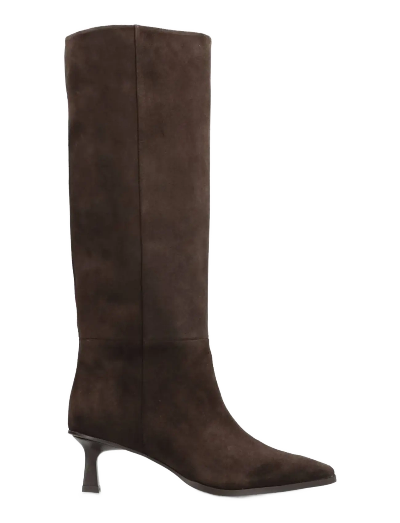 phenumb copenhagen - SIGNATURE Long Suede Boots - kniehohe stiefel - noir cacao - 2