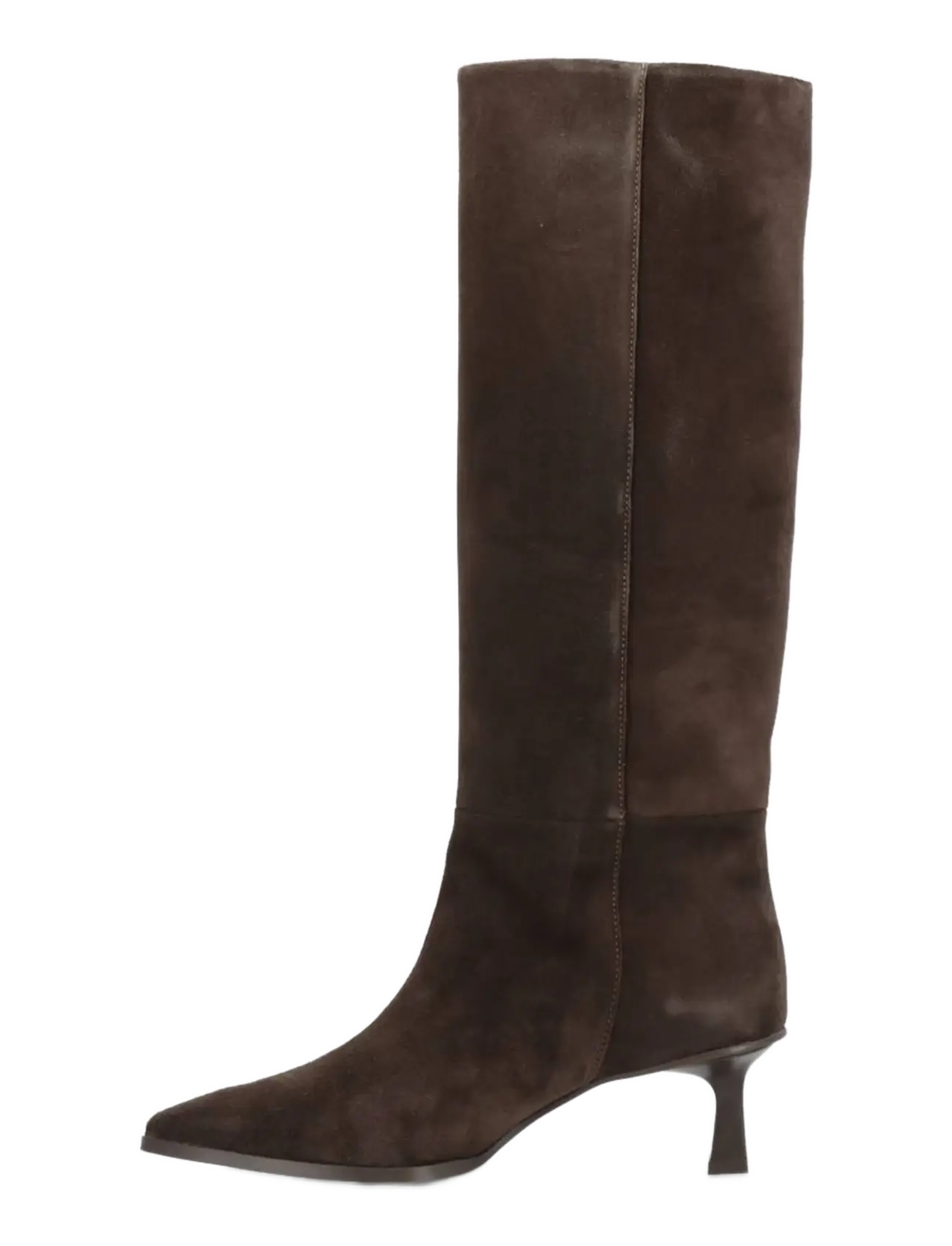 phenumb copenhagen - SIGNATURE Long Suede Boots - kniehohe stiefel - noir cacao - 4
