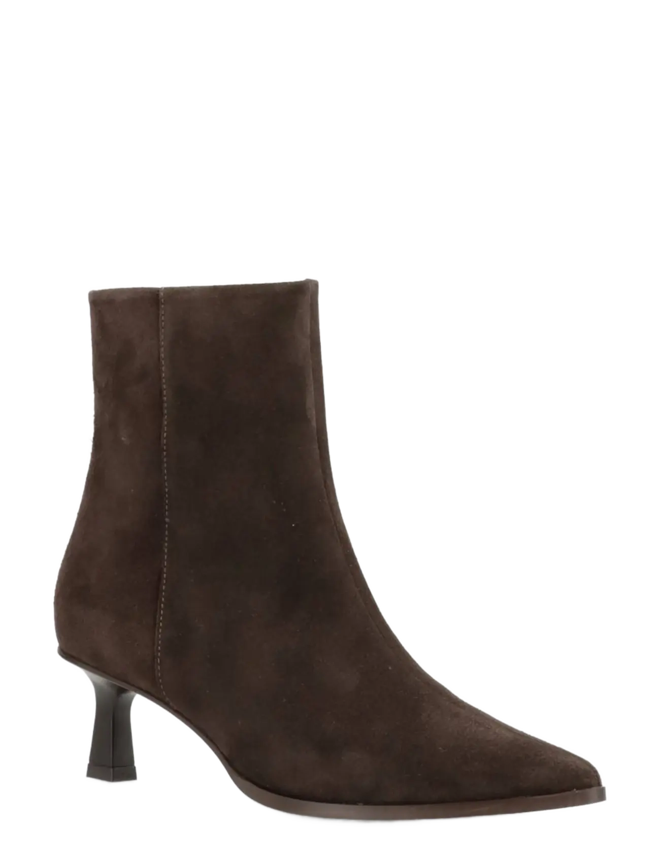phenumb copenhagen SIGNATURE Ankle Suede Boots - Everyday Style - NOIR CACAO / brown