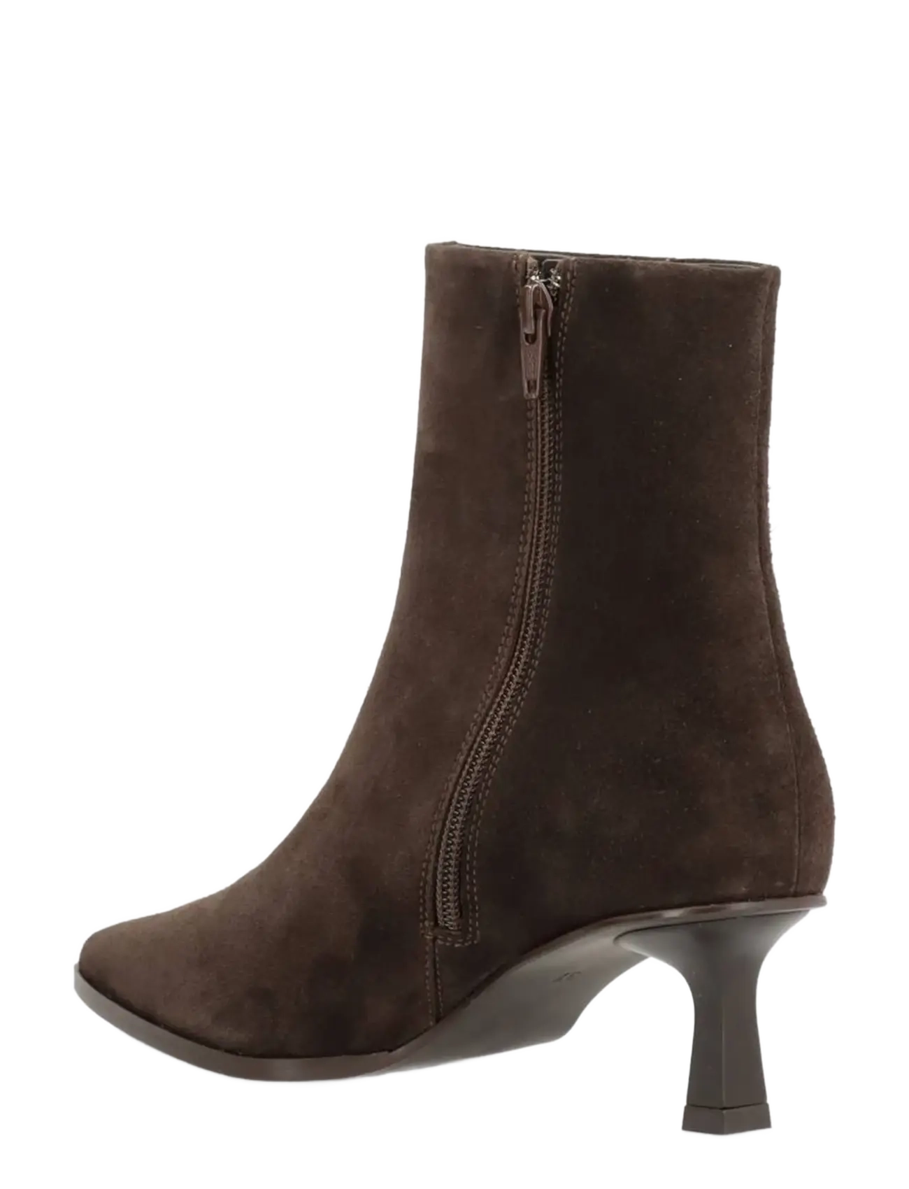 phenumb copenhagen - SIGNATURE Ankle Suede Boots - heeled ankle boots - noir cacao - 3