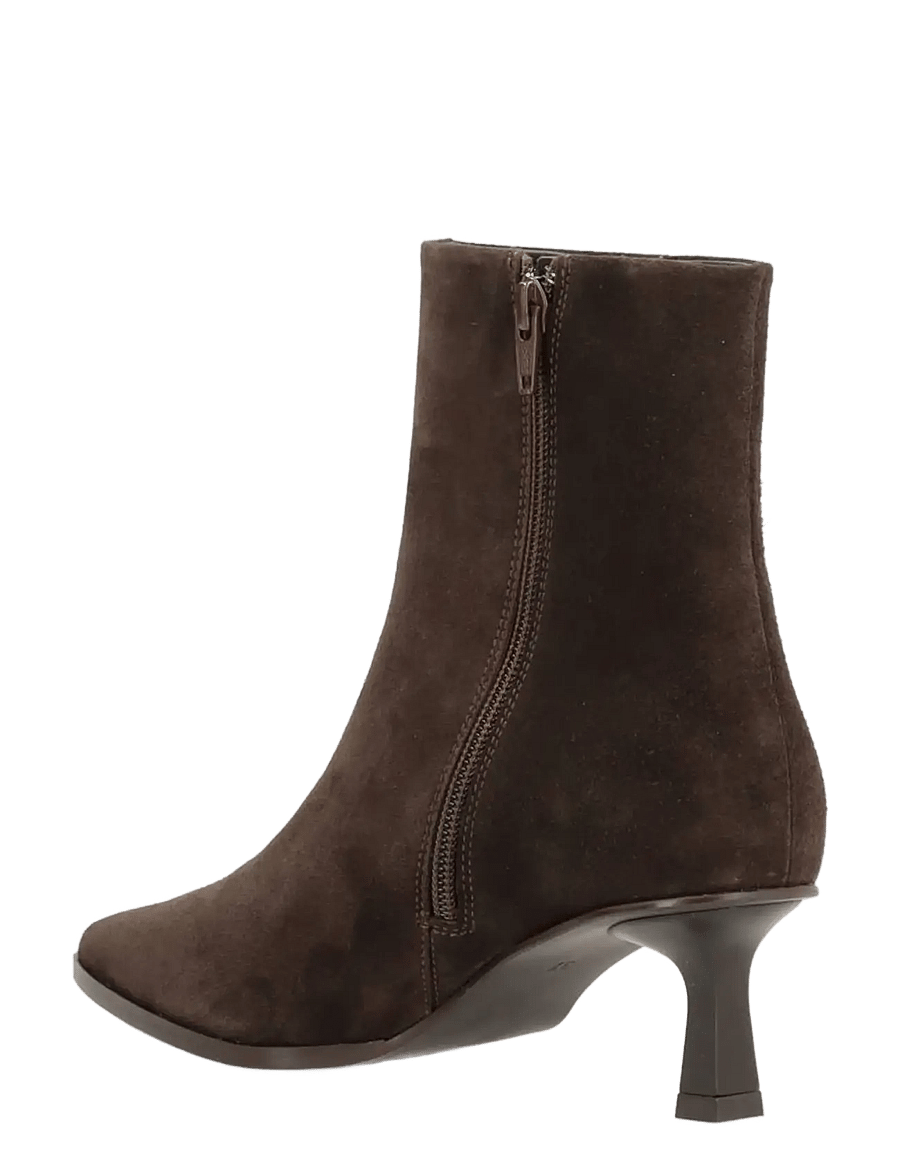 phenumb copenhagen - SIGNATURE Ankle Suede Boots - heeled ankle boots - noir cacao - 3
