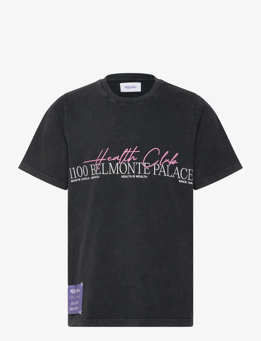 Pica Pica - 1100 Belmonte - kurzärmelig - washed black - 0