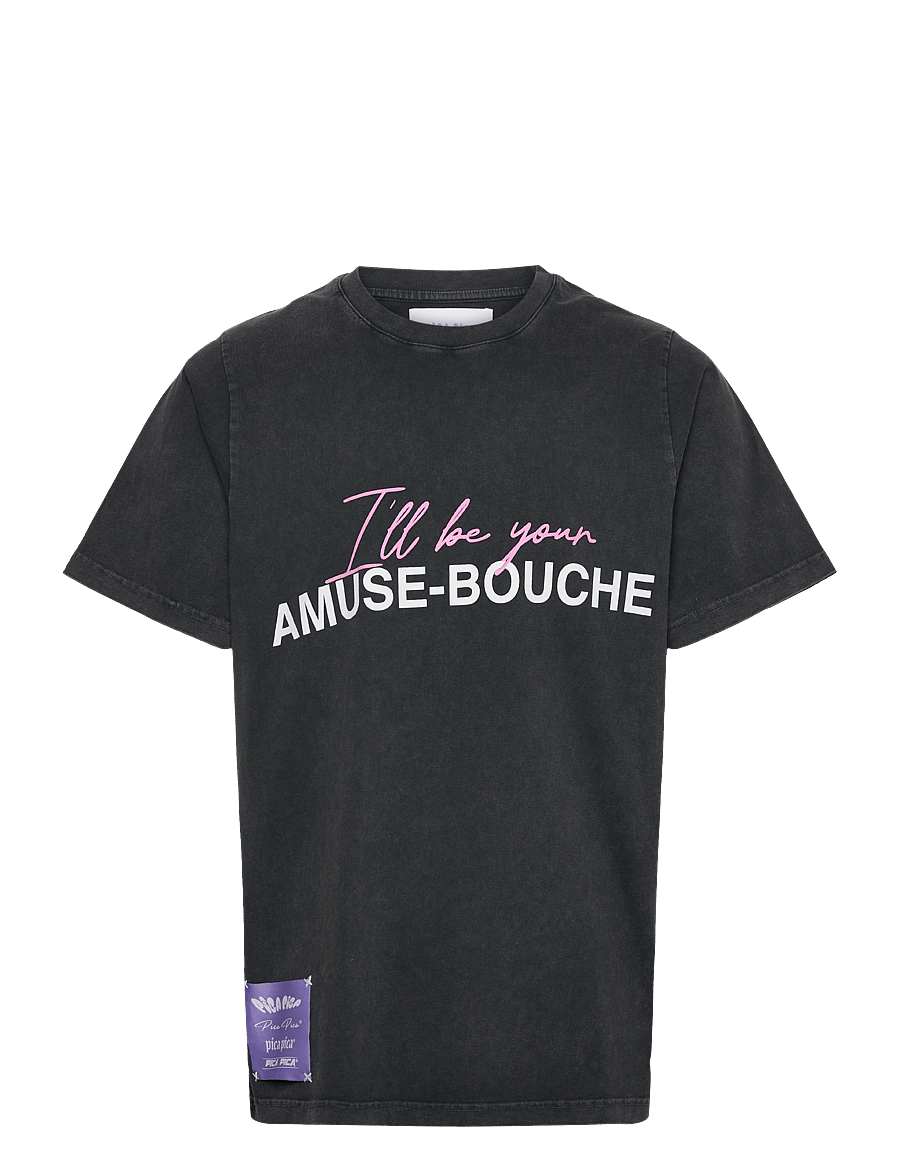 Pica Pica - Amus-Bouche - t-shirts à manches courtes - washed black - 0