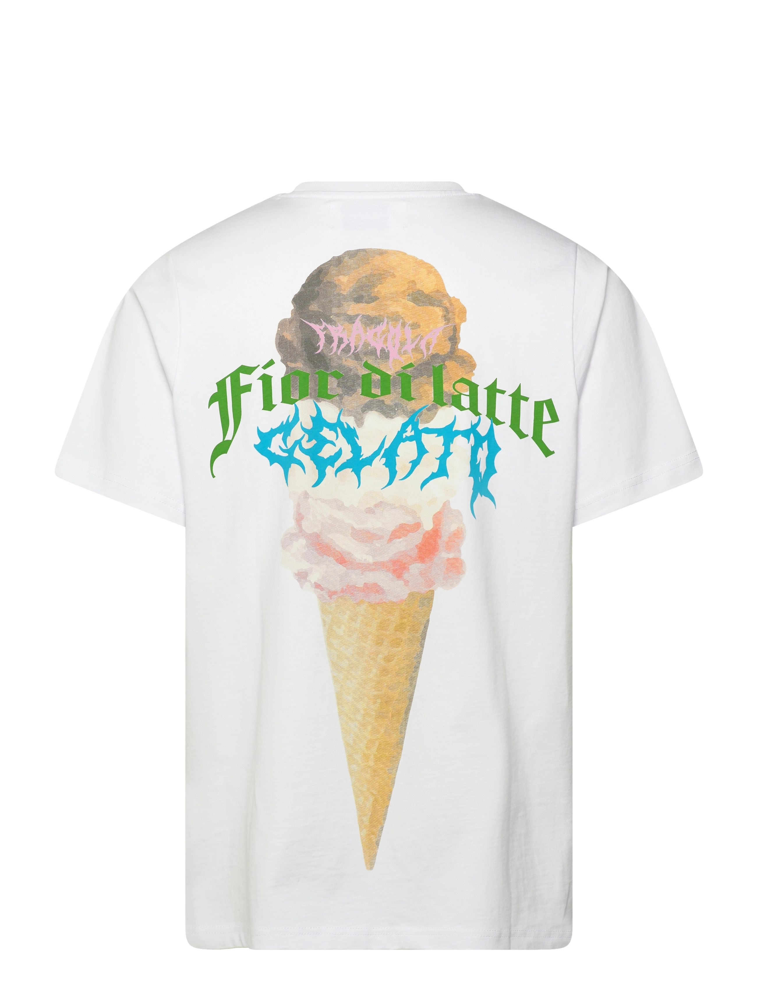 Pica Pica - Fior di Latte - kortärmade t-shirts - white - 1