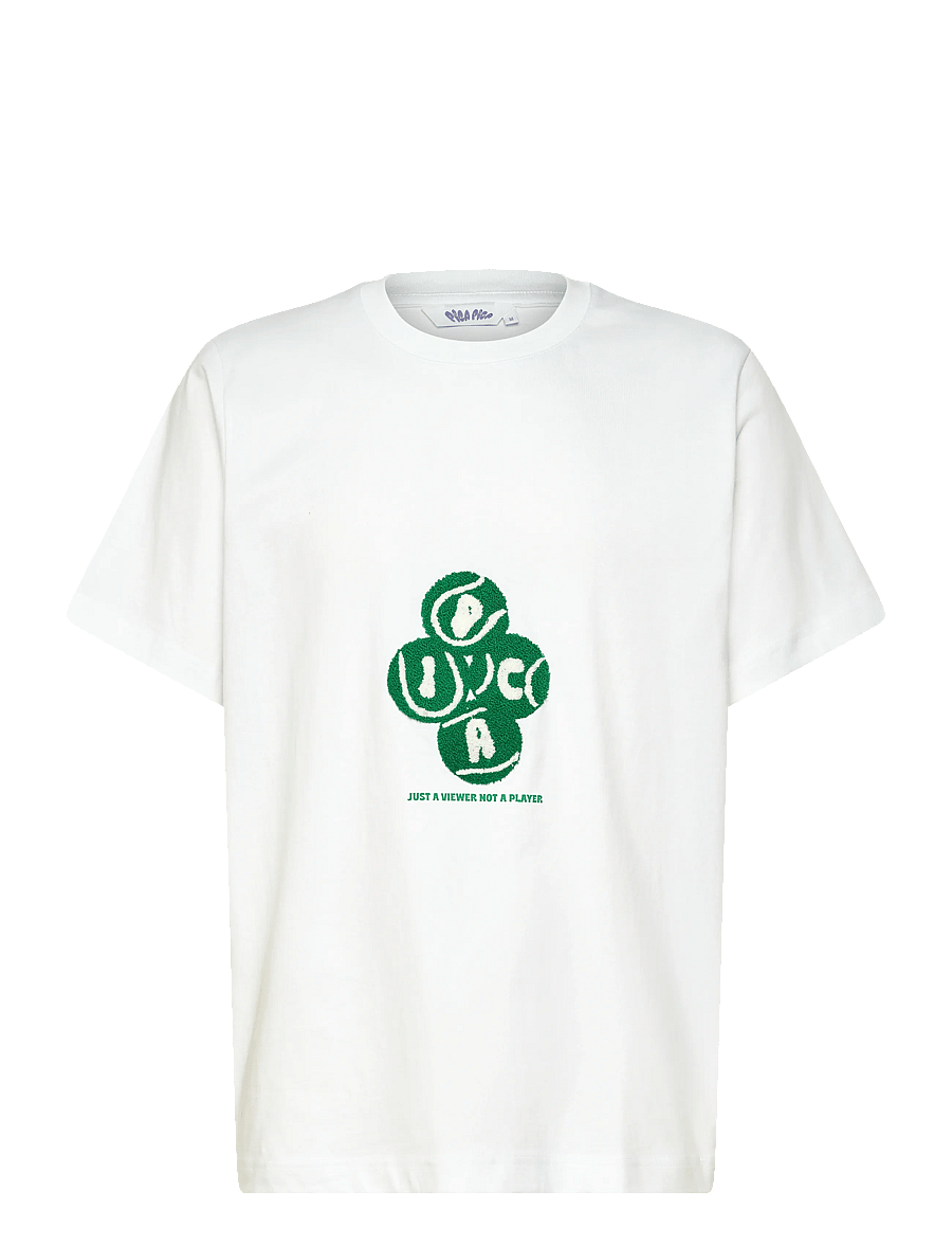 Pica Pica - Pica Tennisballs - lyhythihaiset - white - 1