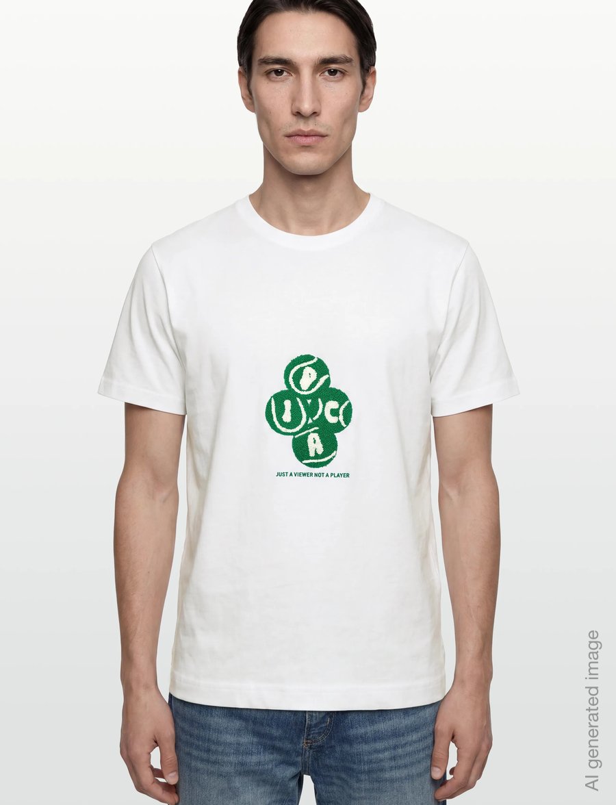 Pica Pica - Pica Tennisballs - lyhythihaiset - white - 3