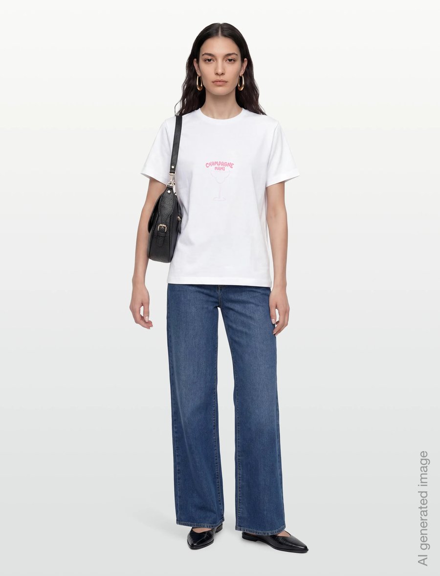 Pica Pica - Champagne Mami - kurzärmelige t-shirts - white - 4