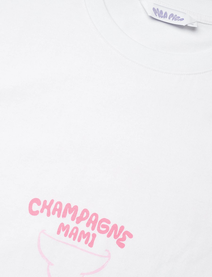 Pica Pica - Champagne Mami - kurzärmelige t-shirts - white - 5