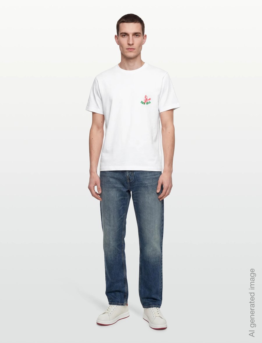 Pica Pica - Langosteria Pica - kurzärmelige t-shirts - white - 0