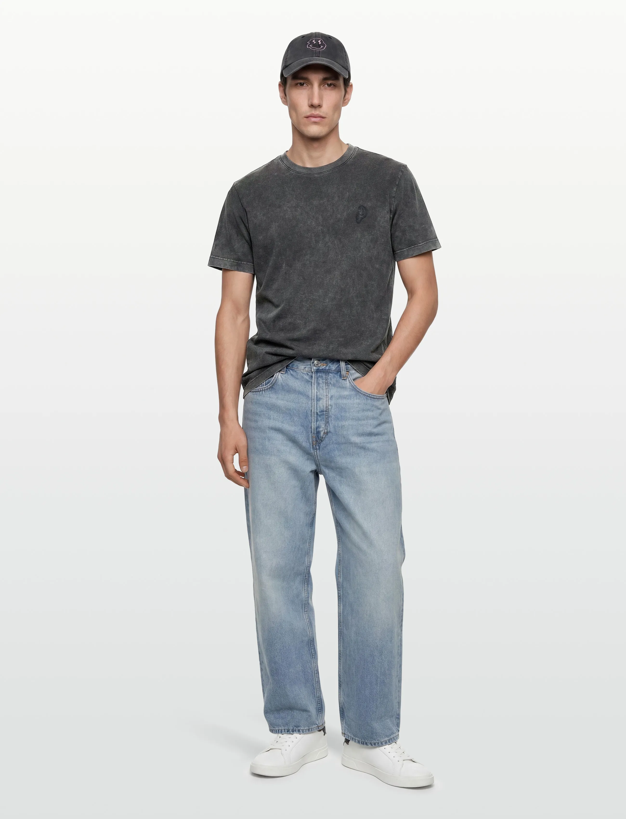 Pica Pica Palo Santo By Pica, S, Grey, T-Shirts > Kortærmede, Herre