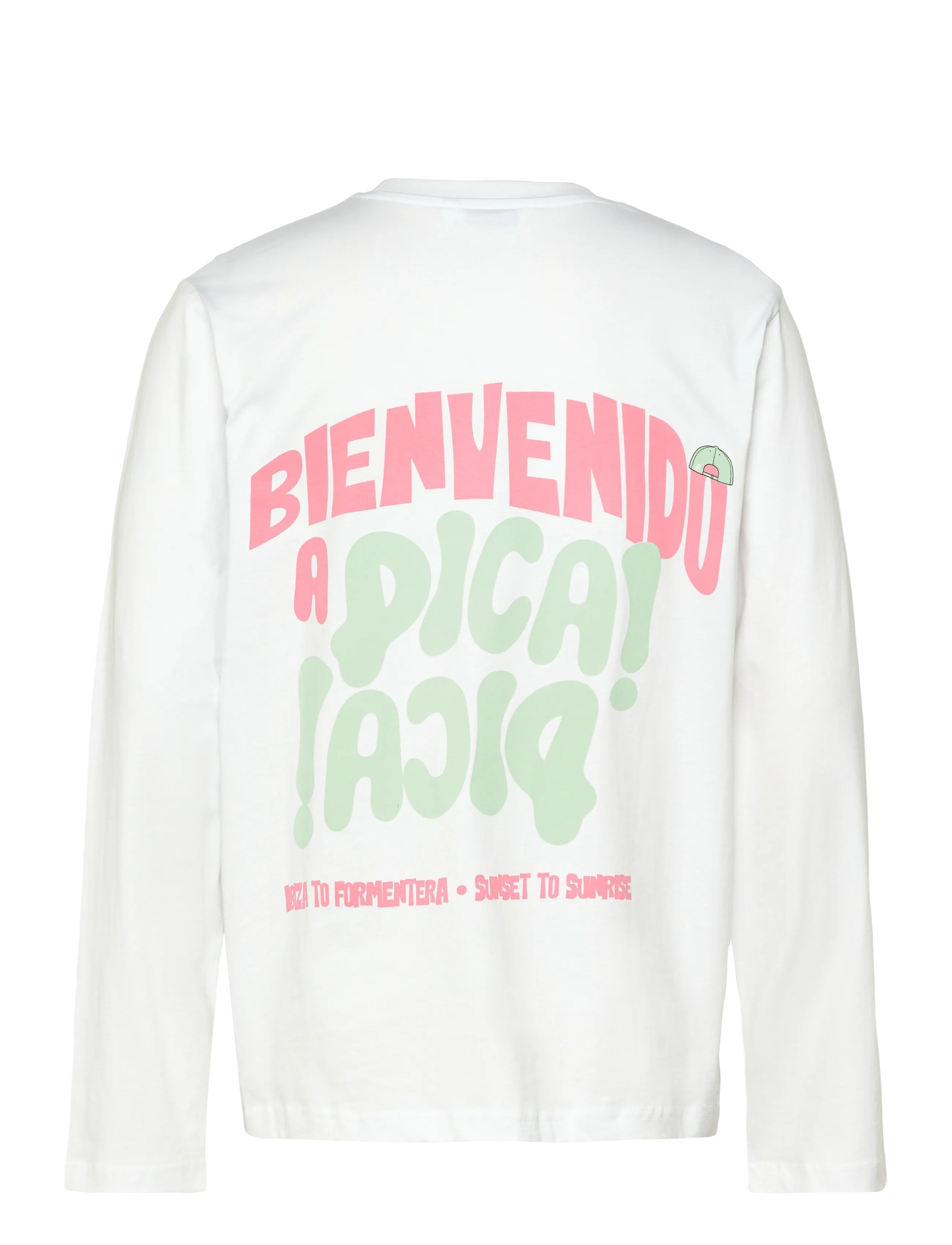 Pica Pica - Bienvenido Pica - langærmede t-shirts - white - 2