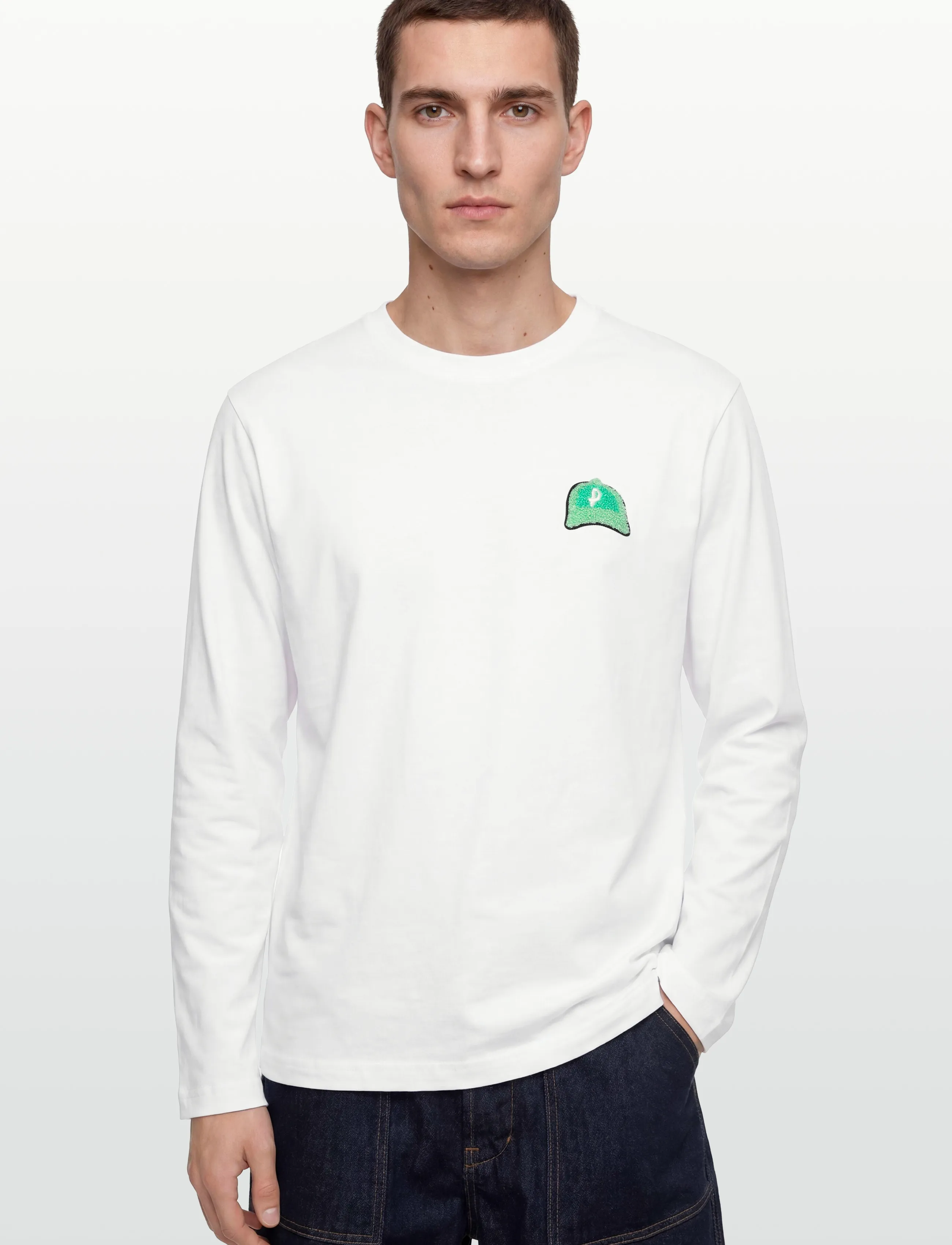 Pica Pica - Bienvenido Pica - langærmede t-shirts - white - 3
