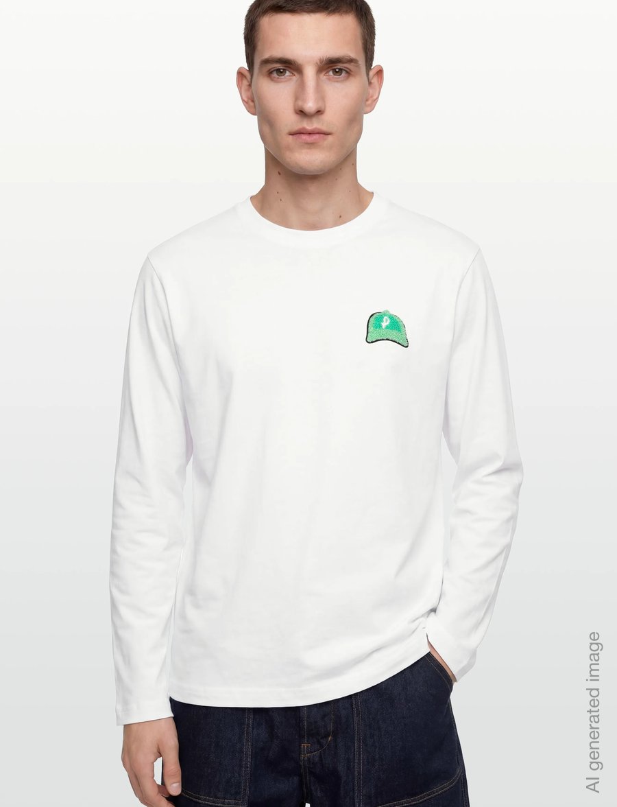Pica Pica - Bienvenido Pica - langærmede t-shirts - white - 3