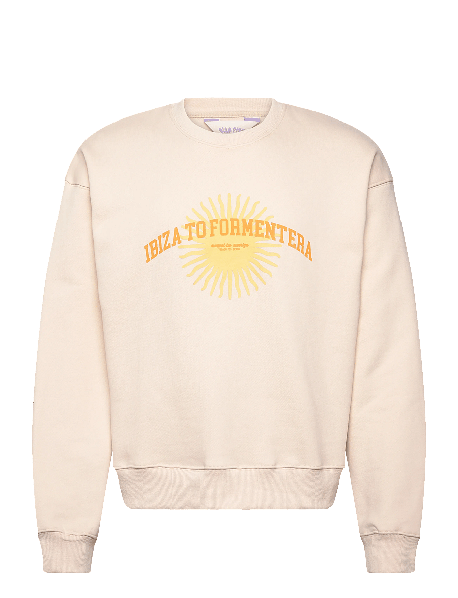 Pica Pica - Ibiza to Formentera - sweatshirts - beige - 1