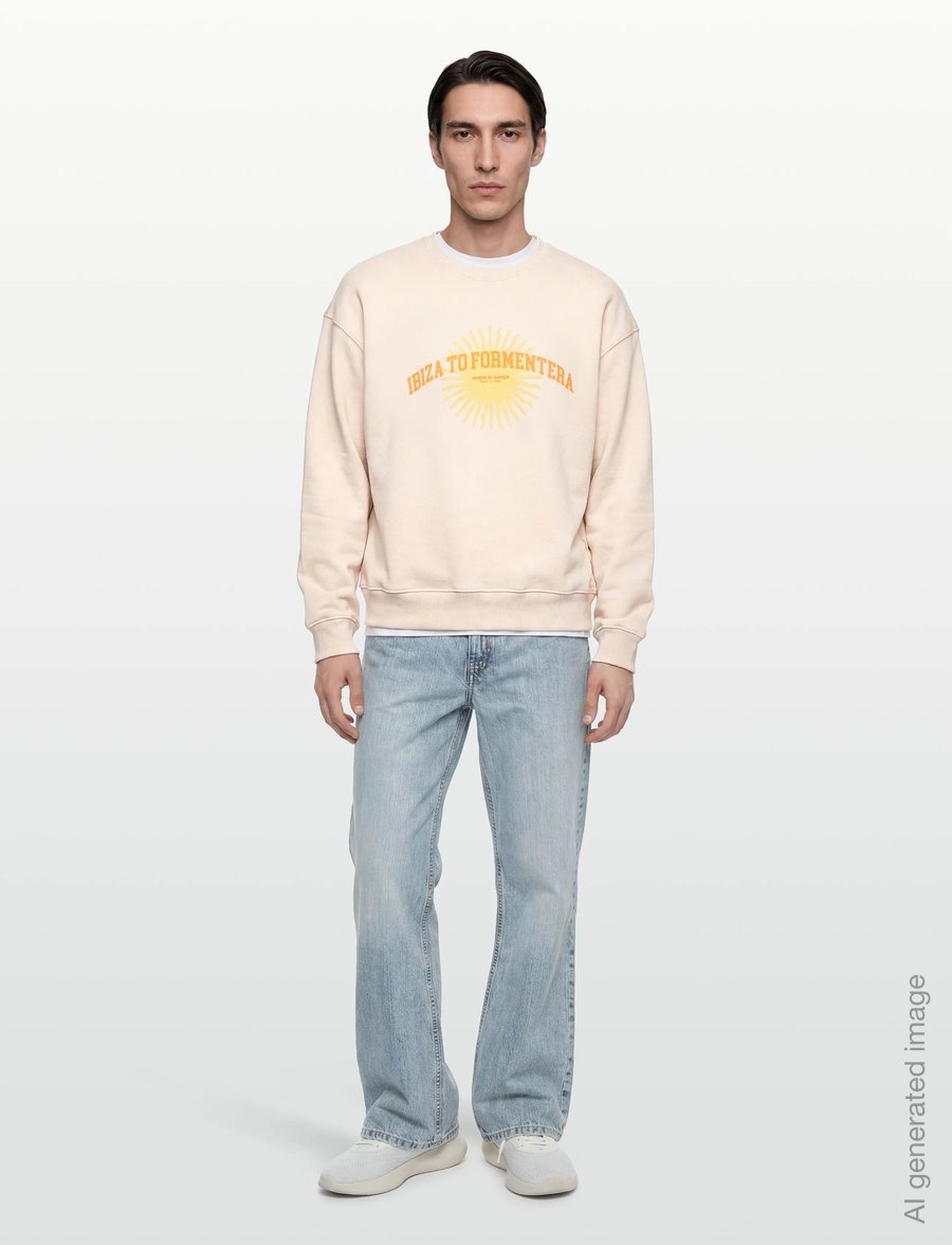 Pica Pica - Ibiza to Formentera - sweatshirts - beige - 0
