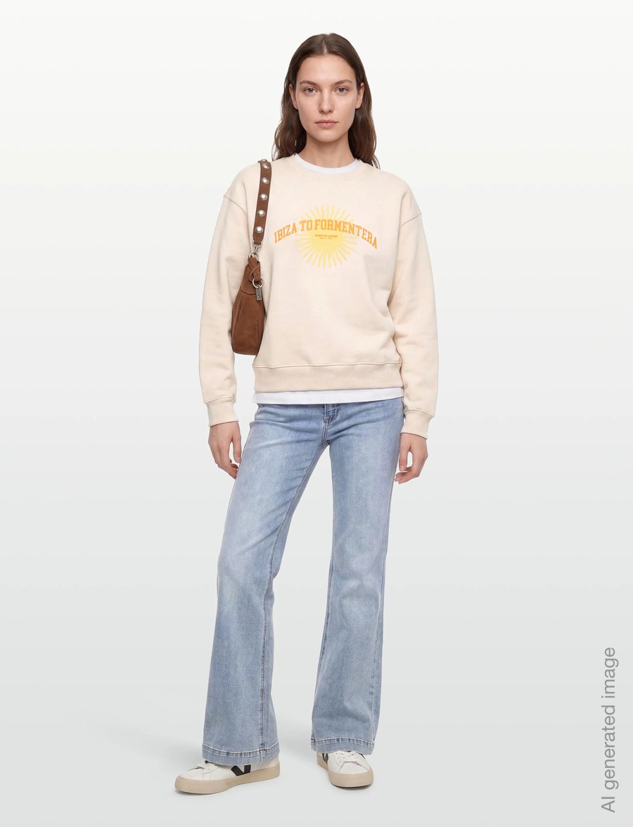 Pica Pica - Ibiza to Formentera - sweatshirts - beige - 4