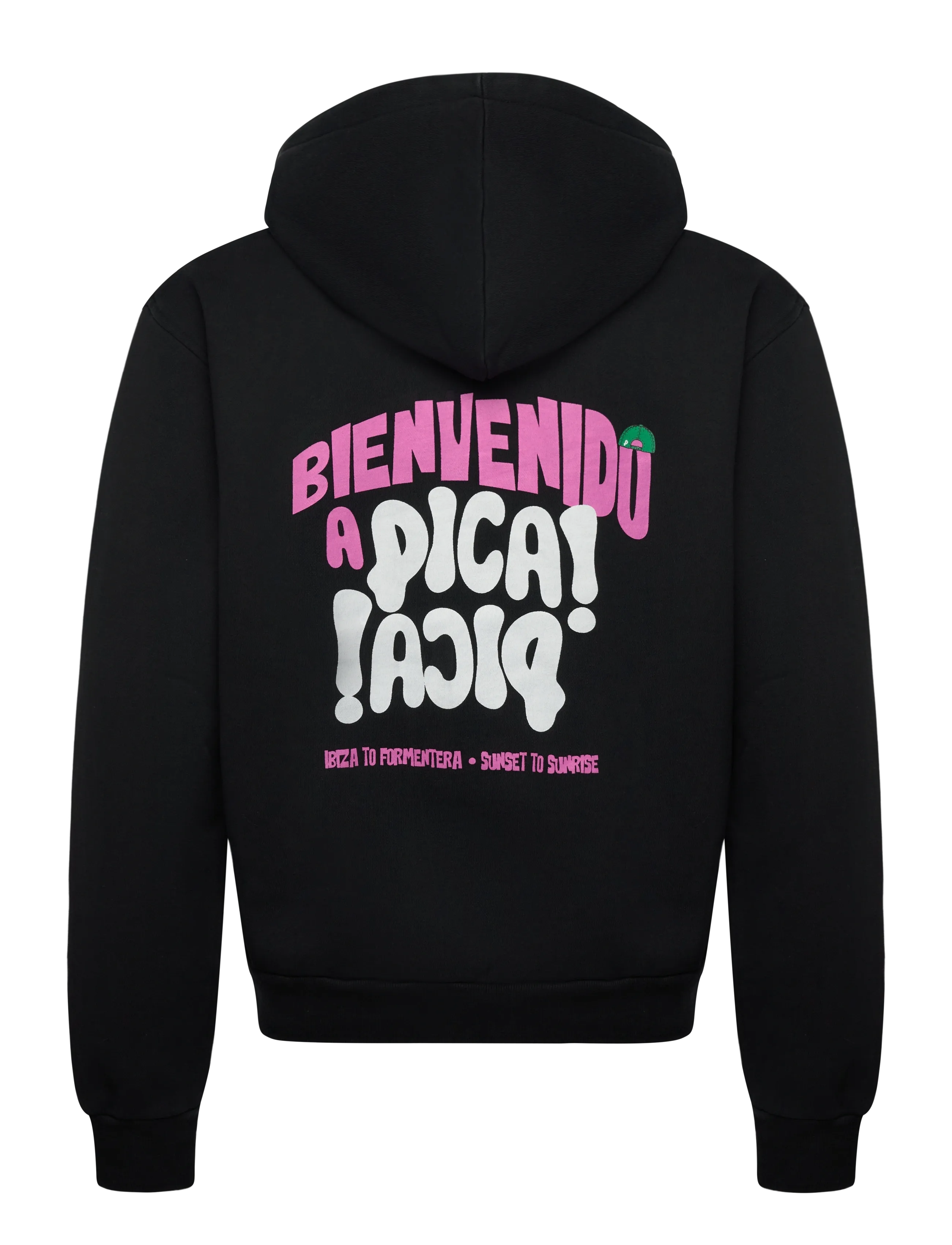 Pica Pica - Bienvenido Pica - hættetrøjer - black - 2