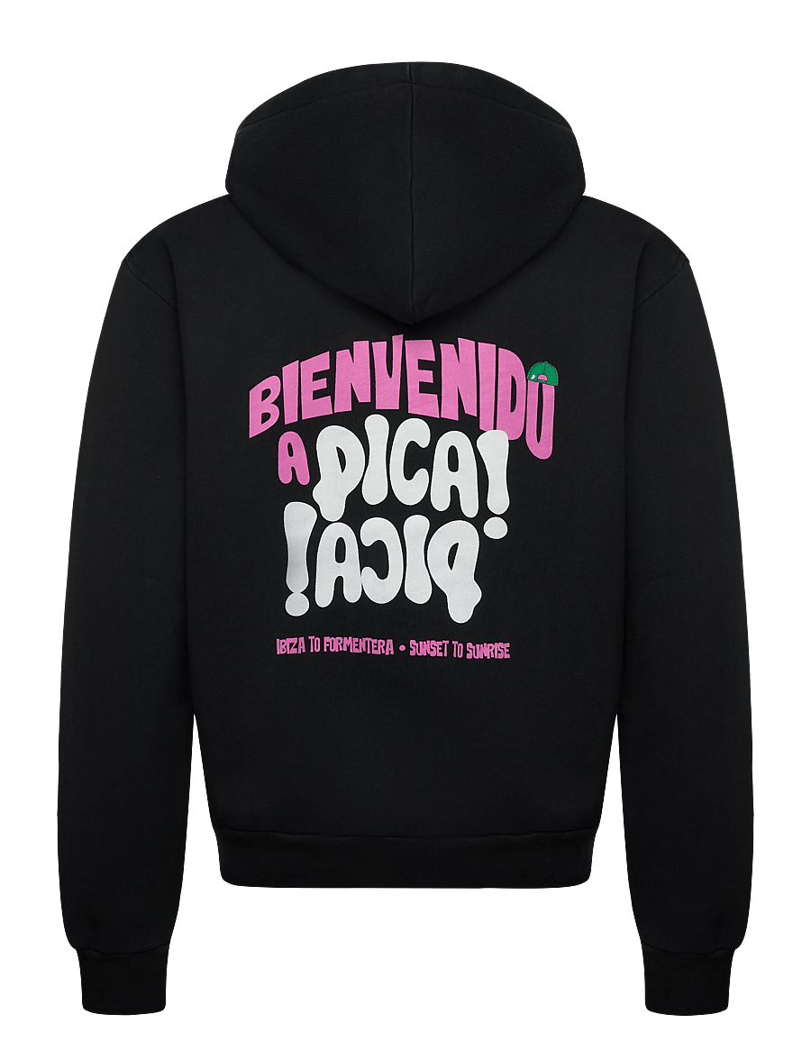Pica Pica - Bienvenido Pica - hættetrøjer - black - 2