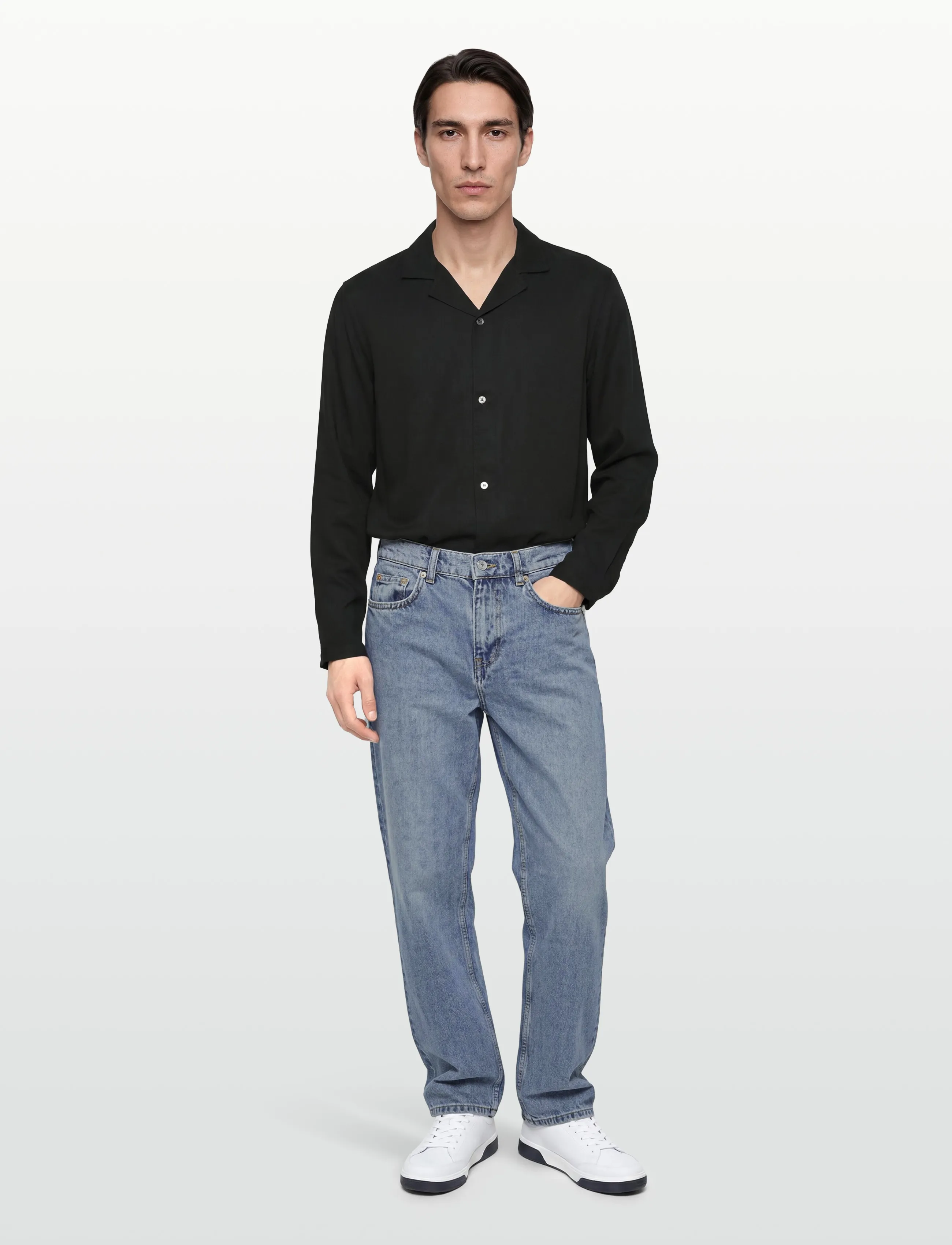 Pica Sabado Shirt, XXL, Shirts, Schwarz - Casual Männerswear