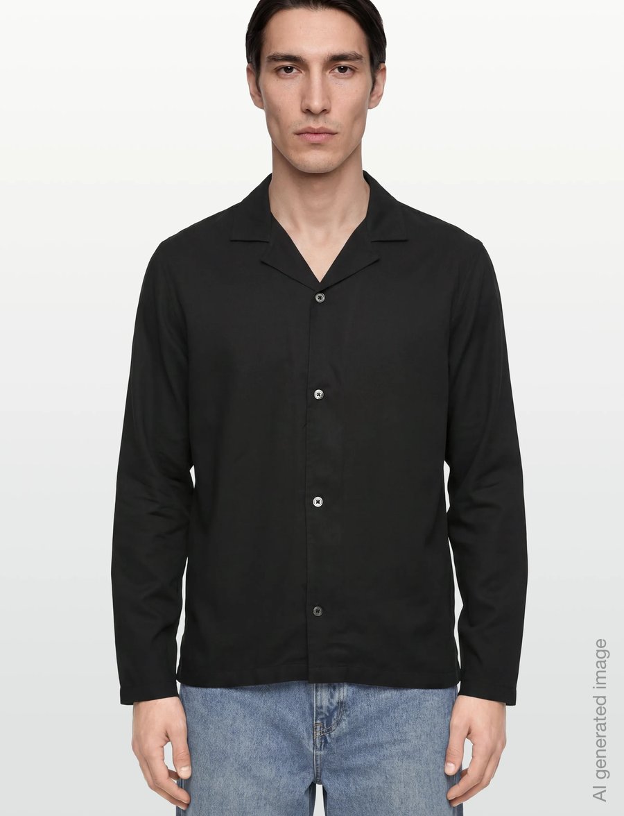 Pica Pica - Sabado Shirt - vabaajasärgid - black - 3