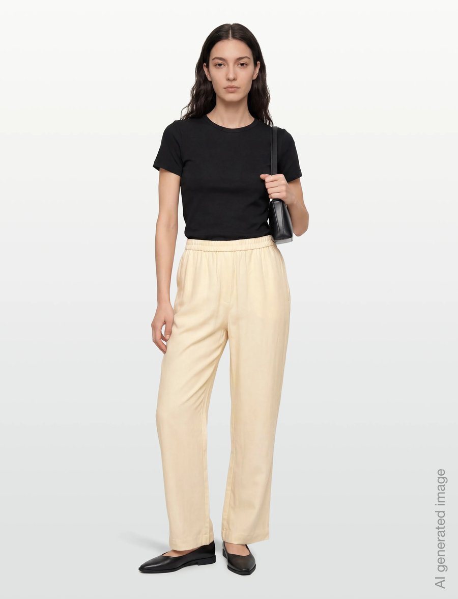 Pica Pica - Hierbas Trousers - linnebyxor - beige - 4