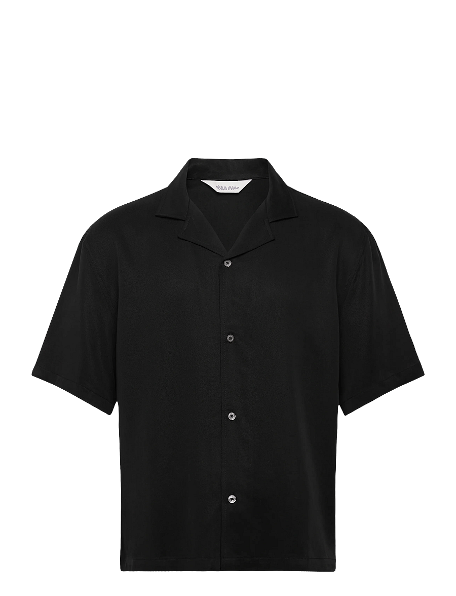 Pica Pica - Santo SS Shirt - kortærmede skjorter - black - 1