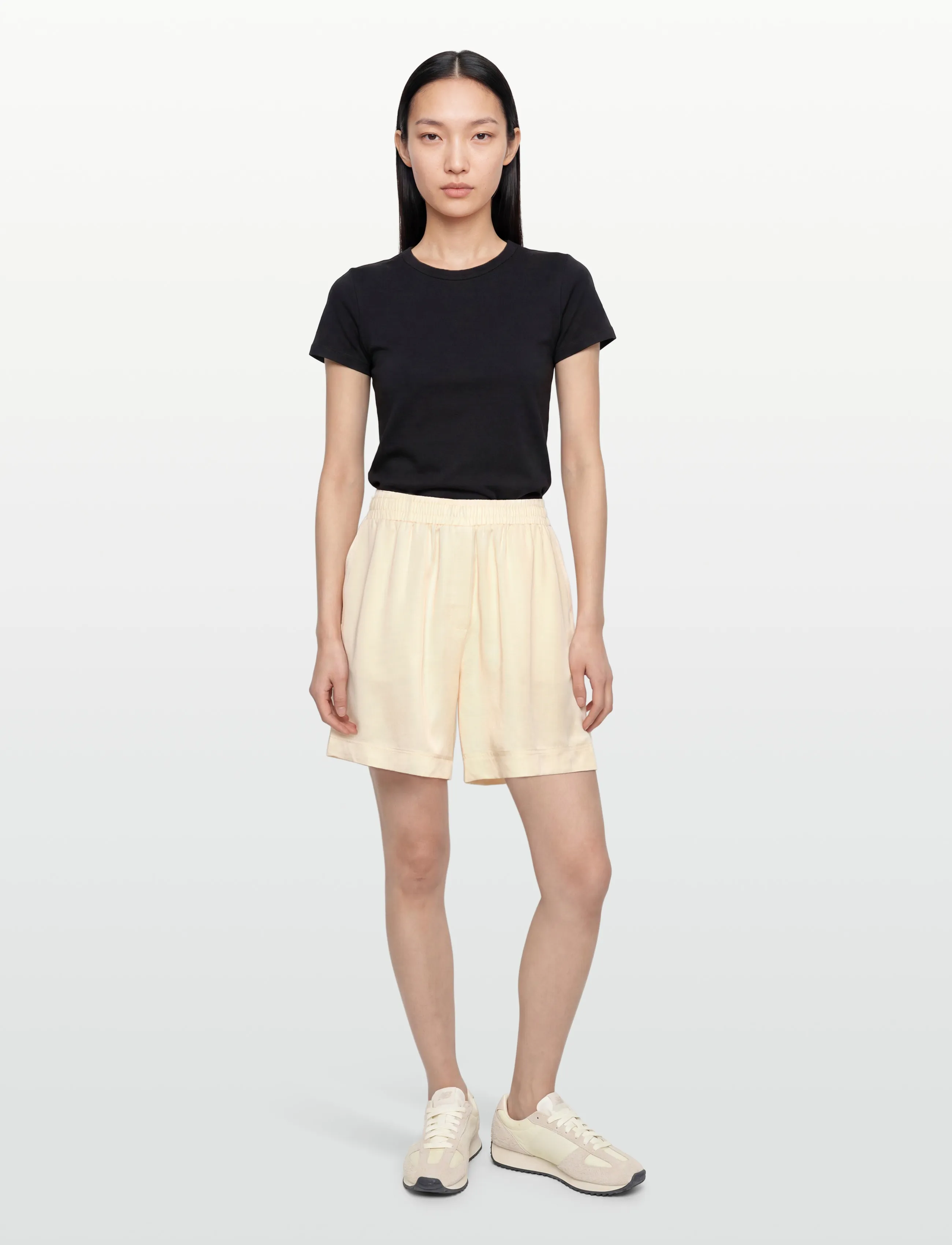 Pica Pica Julio Shorts, Mænd, Elastiktalje Shorts, Cream, Str: XL