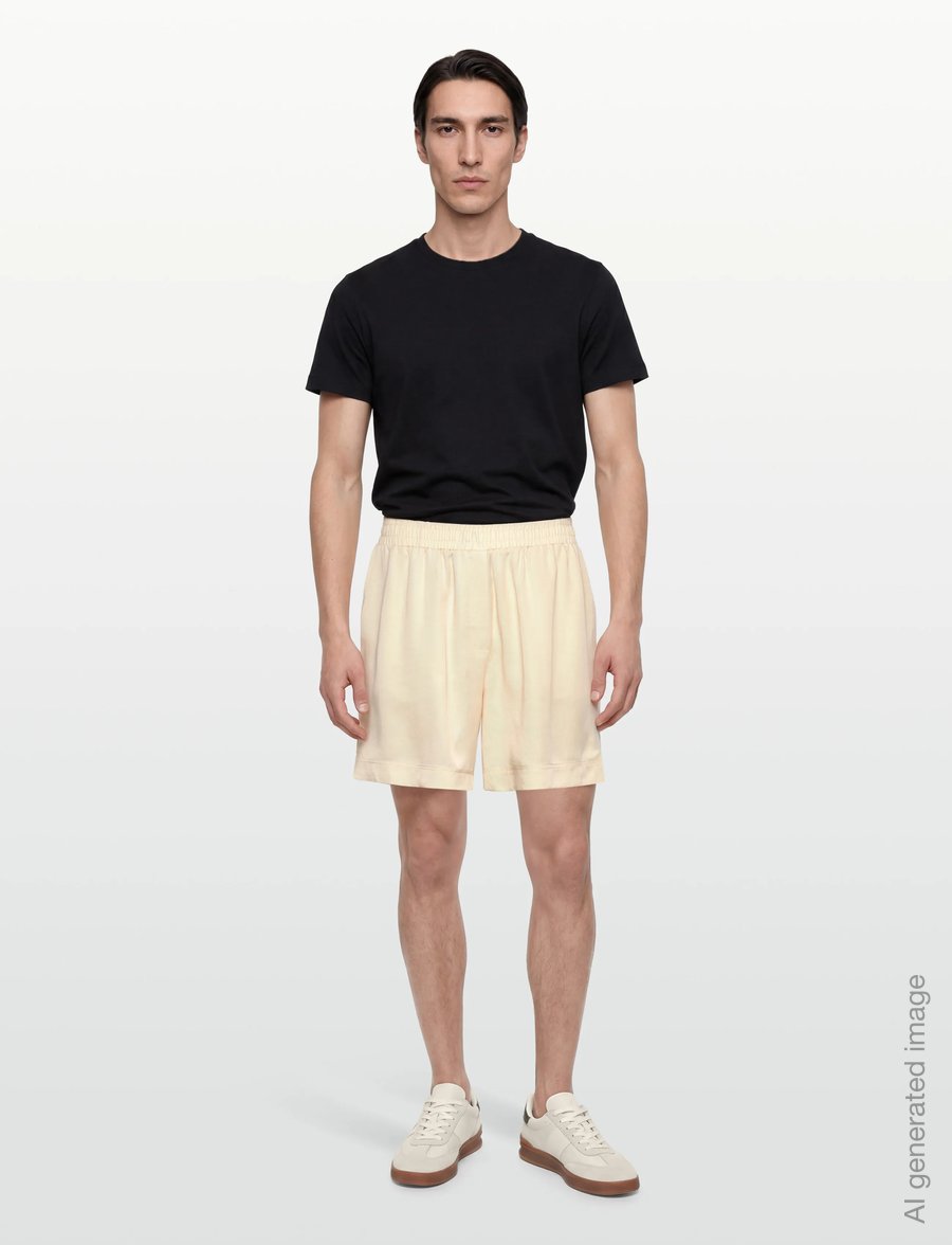 Pica Pica - Julio Shorts - vabaaja lühikesed püksid - beige - 4