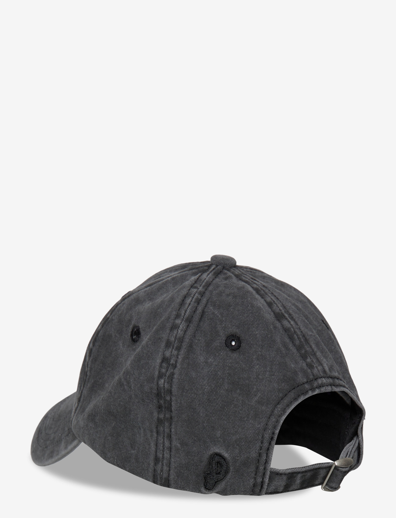 Pica Pica - Smiley - kasketter - washed black - 1