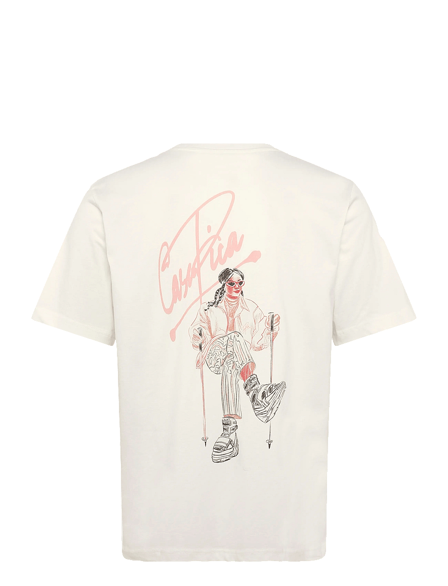 Pica Pica - RAGAZZA SCI - kurzärmelige t-shirts - creme white - 1