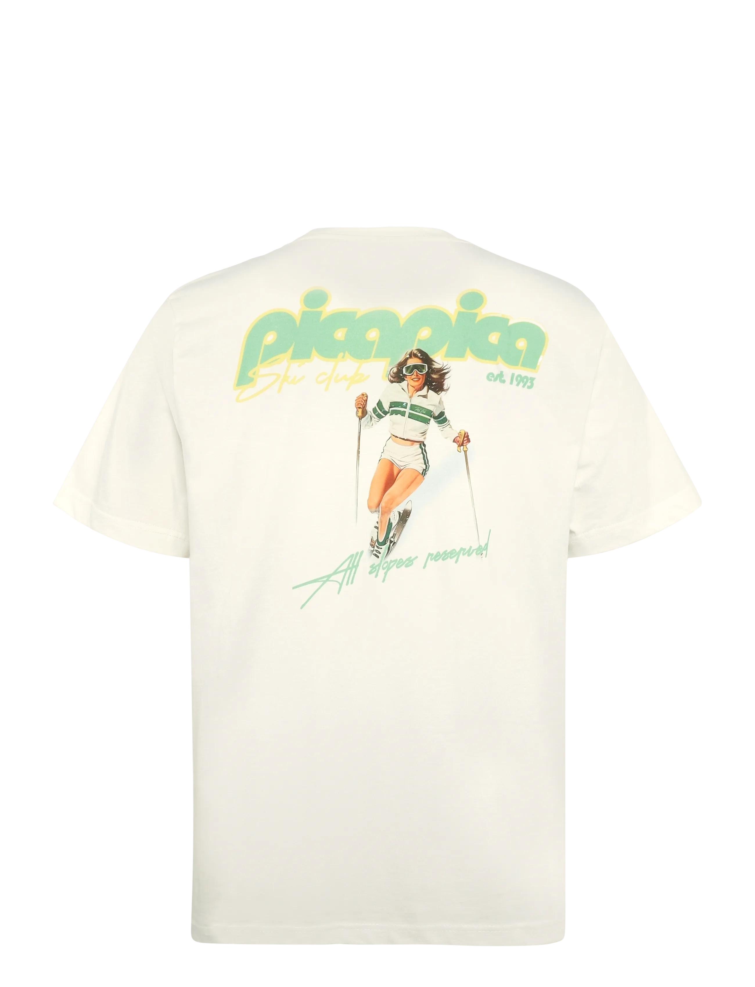Pica Pica - ALL SLOPES RESERVED - creme white - 1