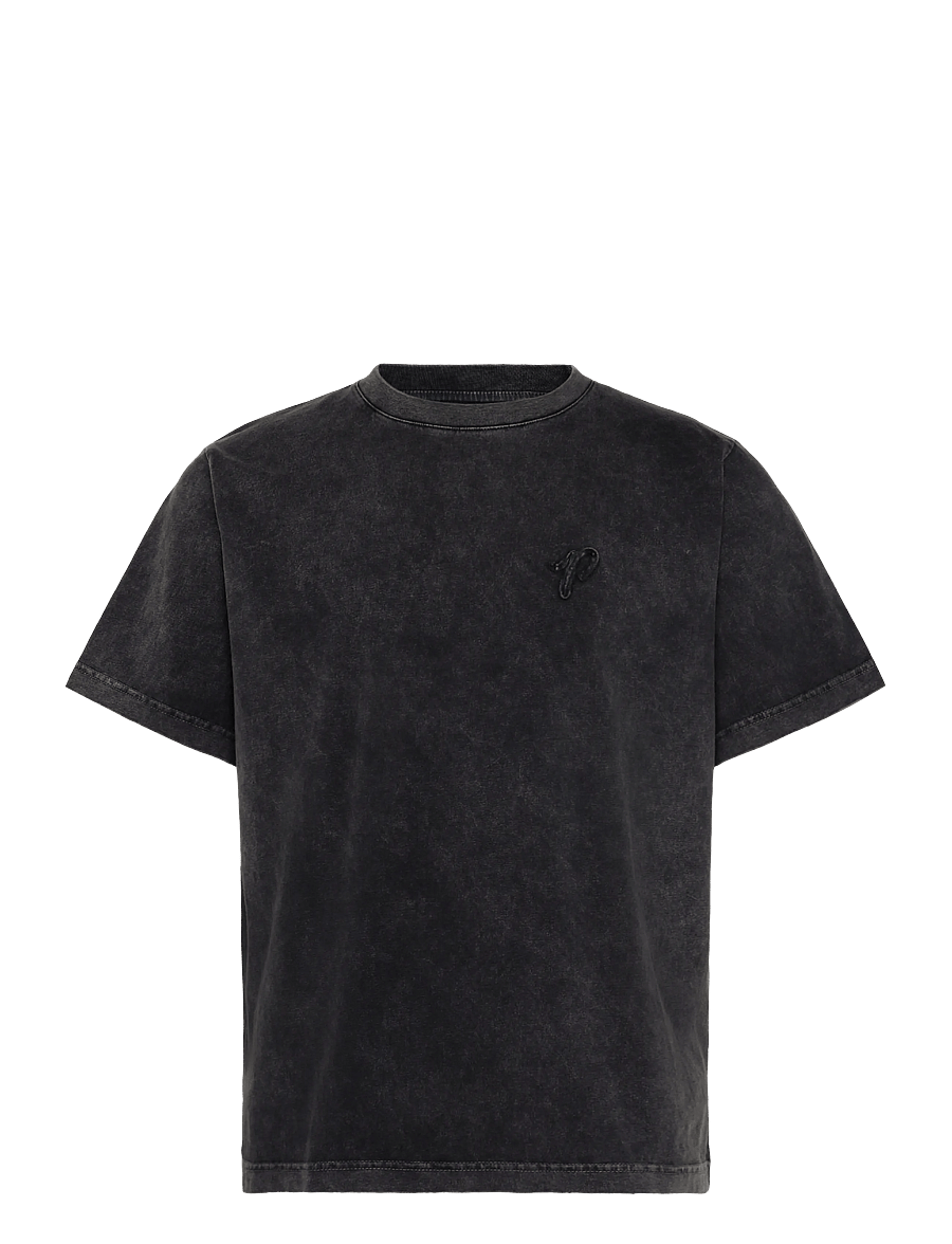 Pica Pica - PICA PICA SKI CLUB - kurzärmelige t-shirts - washed black - 0