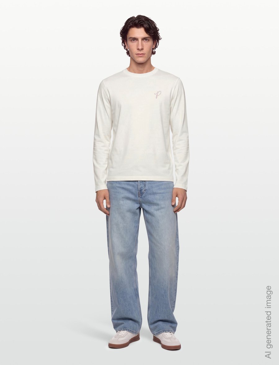 Pica Pica - PICA PICA SKI CLUB LS - langärmelige t-shirts - creme white - 0