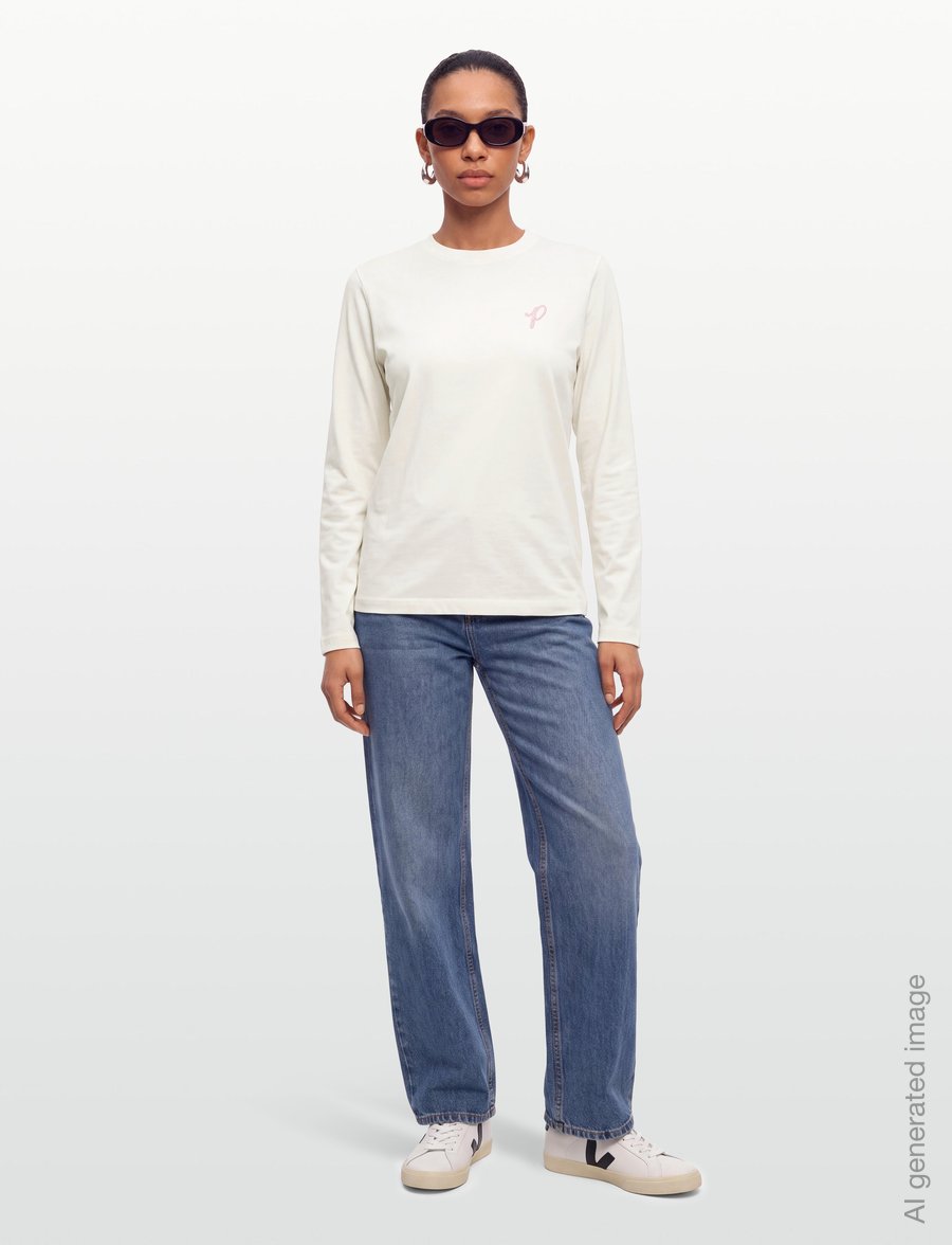 Pica Pica - PICA PICA SKI CLUB LS - langärmelige t-shirts - creme white - 4