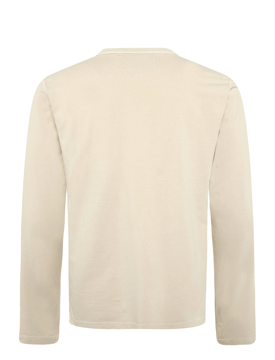 Pica Pica - EDELWEISS CHEST FLOWER LS - langærmede t-shirts - washed creme - 1